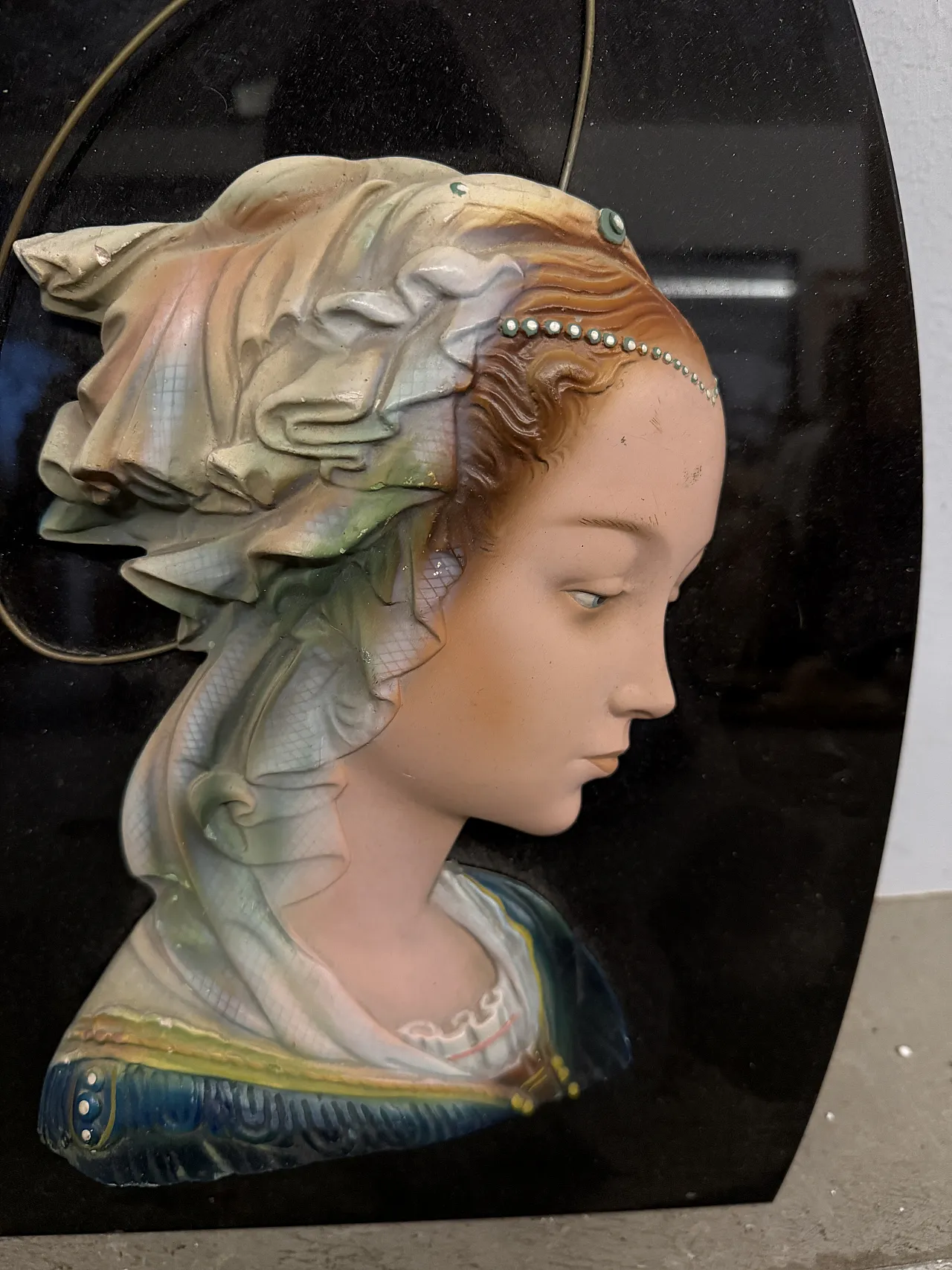 Group of 11 sacred capitals -with Madonnas, Jesus and Sacra, 50s 12