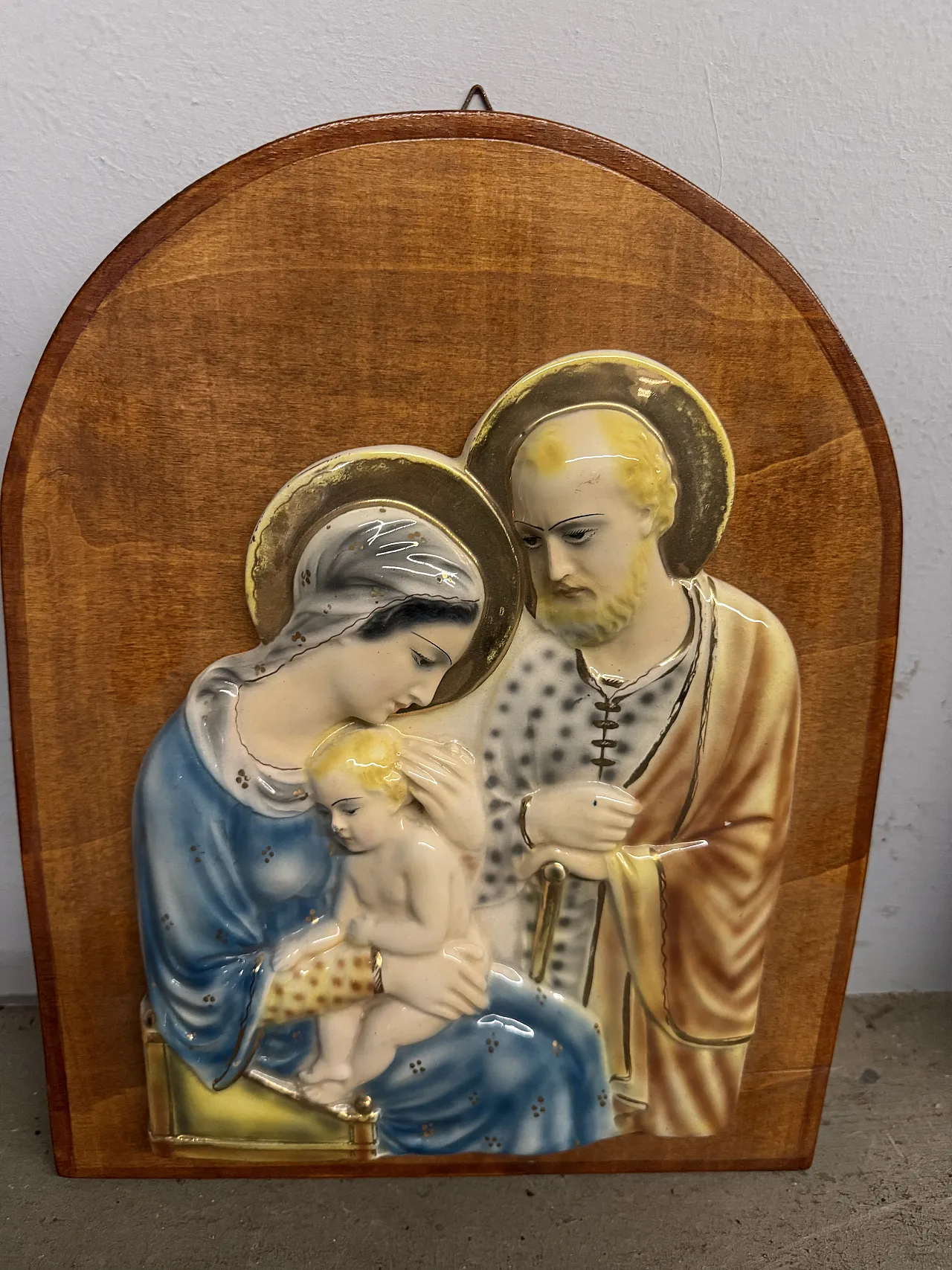 Group of 11 sacred capitals -with Madonnas, Jesus and Sacra, 50s 15