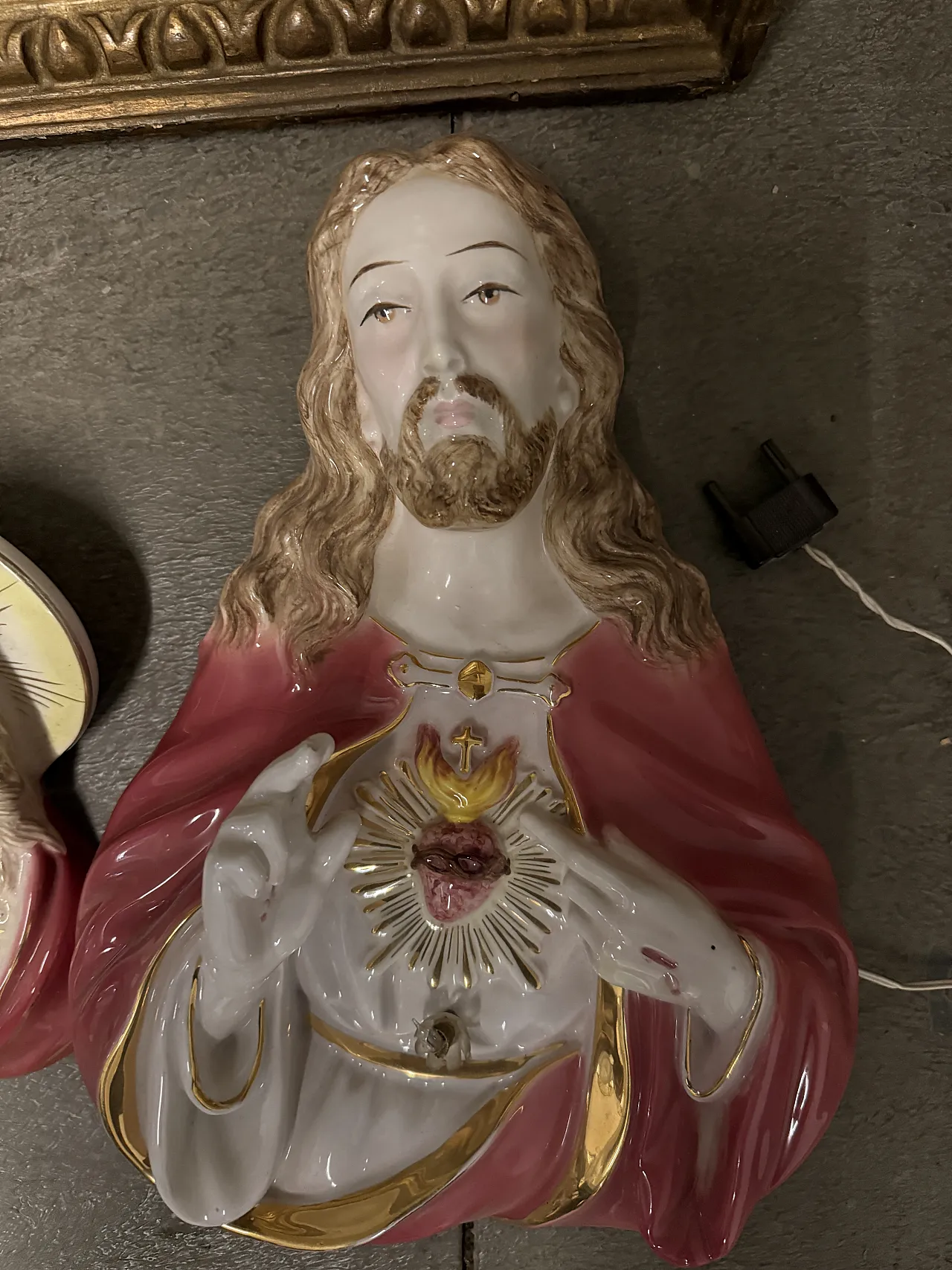 Group of 11 sacred capitals -with Madonnas, Jesus and Sacra, 50s 19