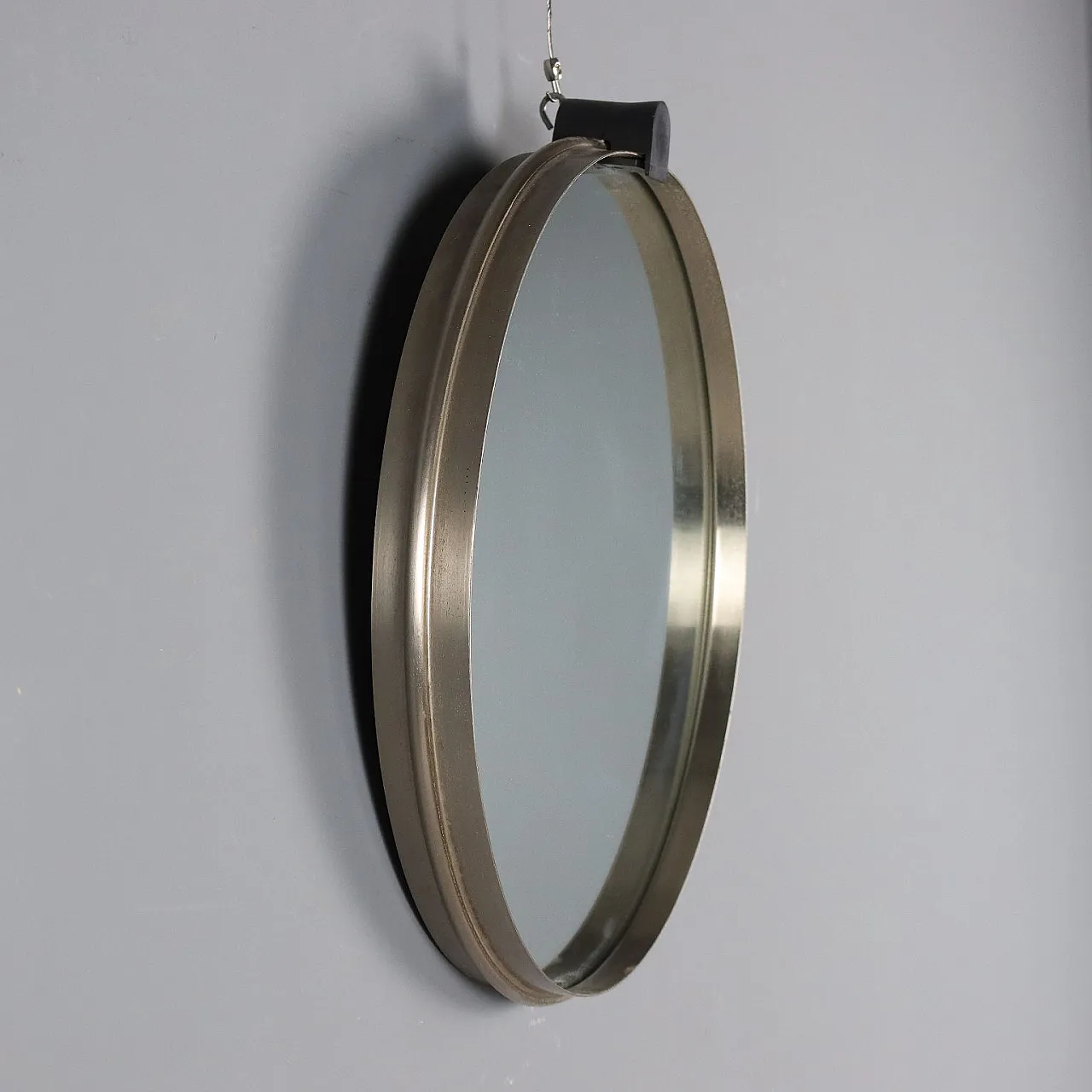 Specchio in vetro specchiato e alluminio anodizzato, '900 3