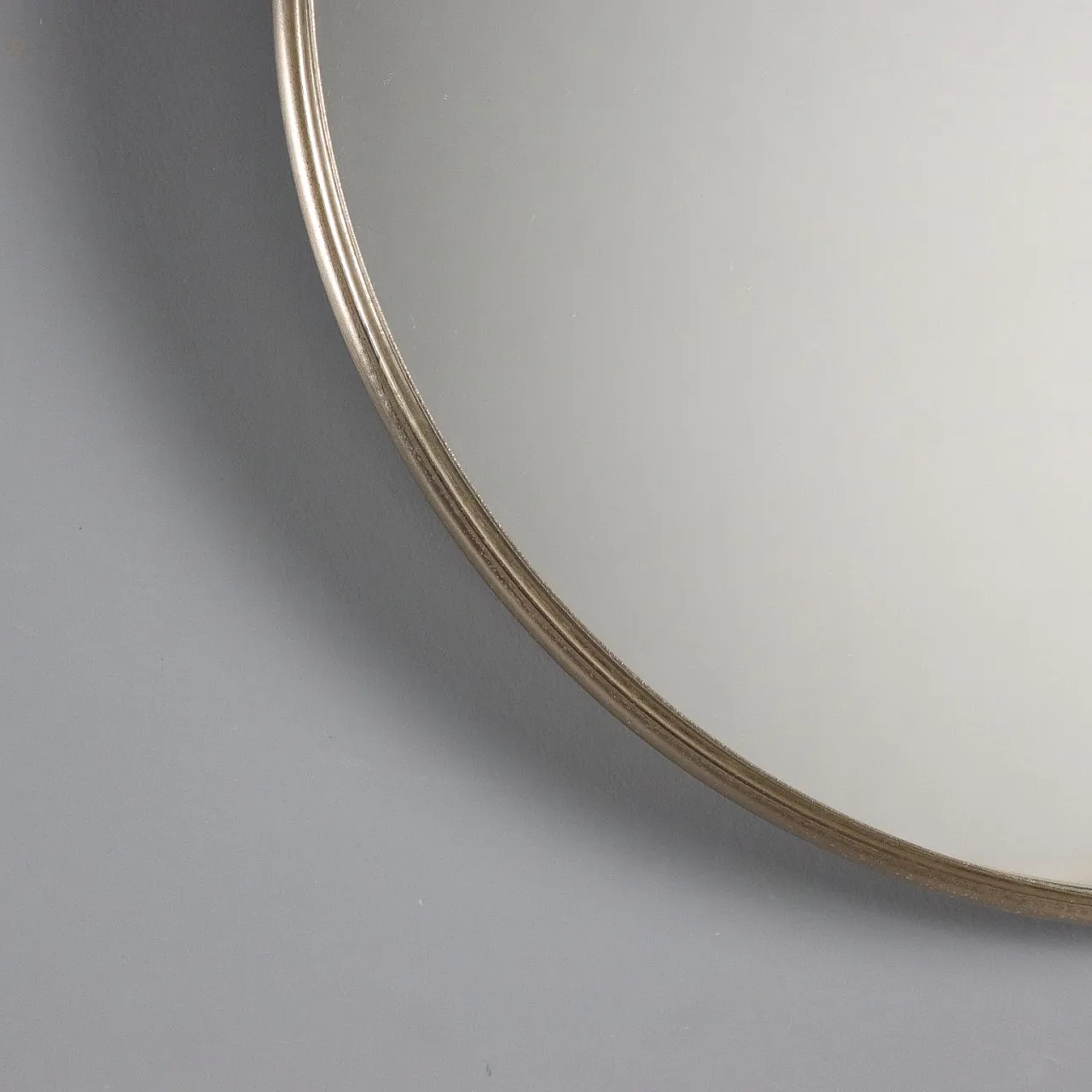 Specchio in vetro specchiato e alluminio anodizzato, '900 5