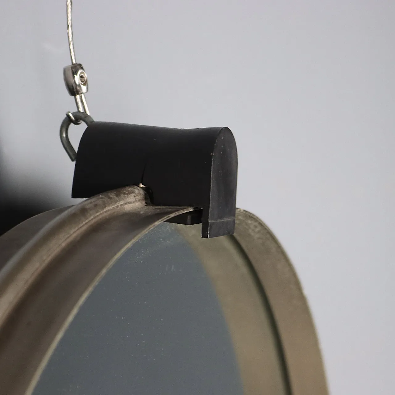 Specchio in vetro specchiato e alluminio anodizzato, '900 6