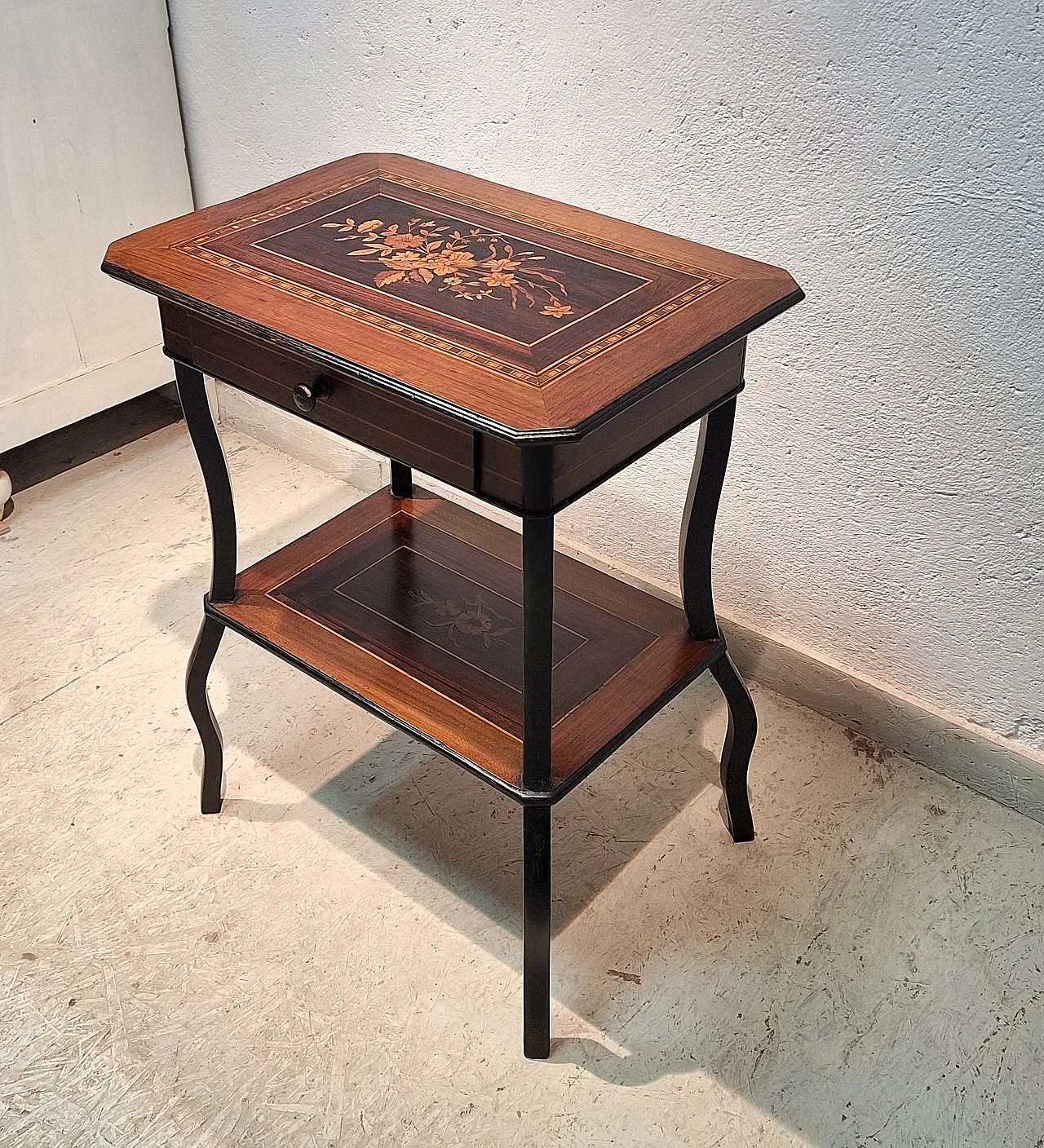 Napoleon III style coffee table, 1880 4