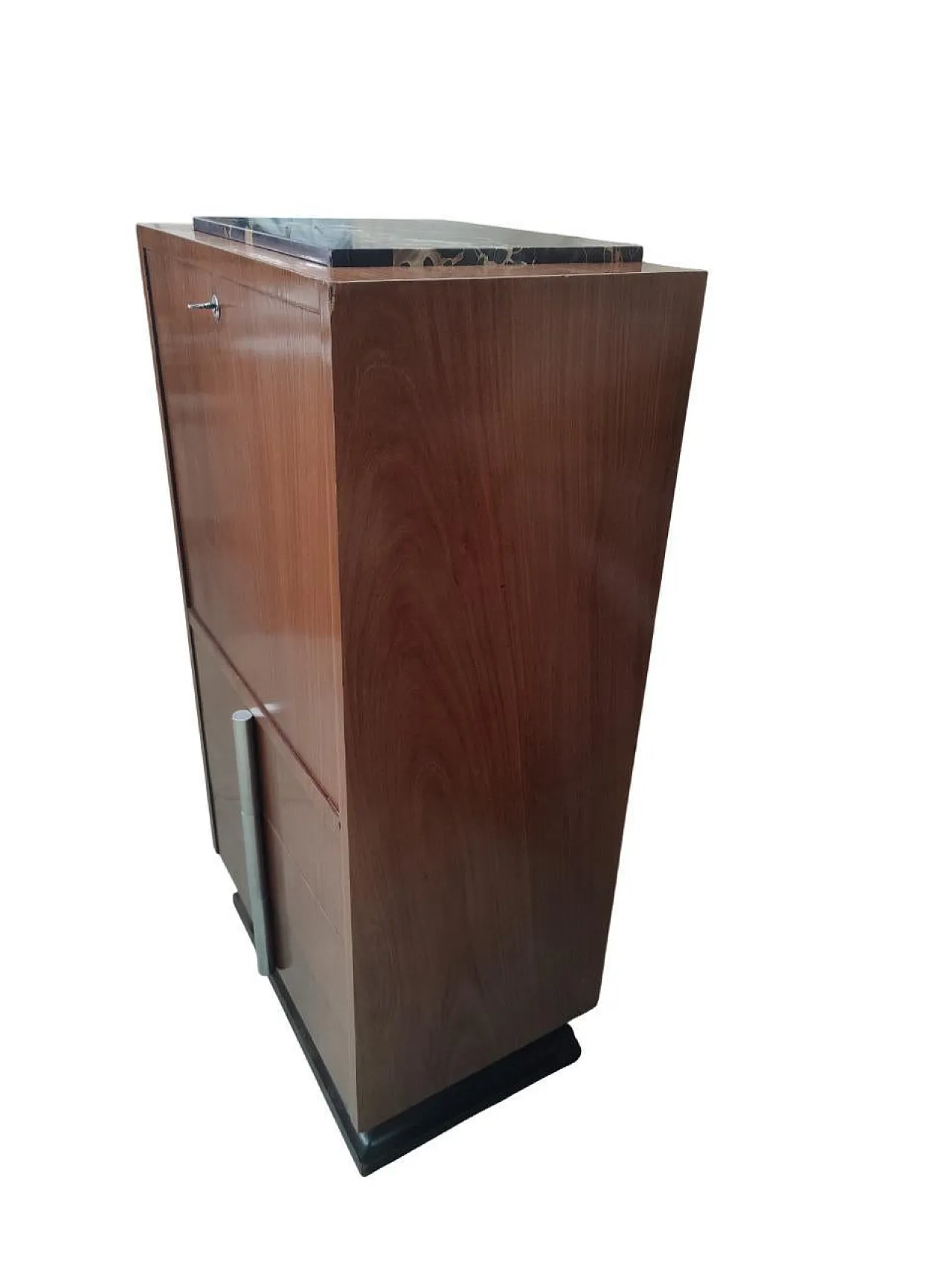 Secrétaire in legno di mogano, metà '900 4