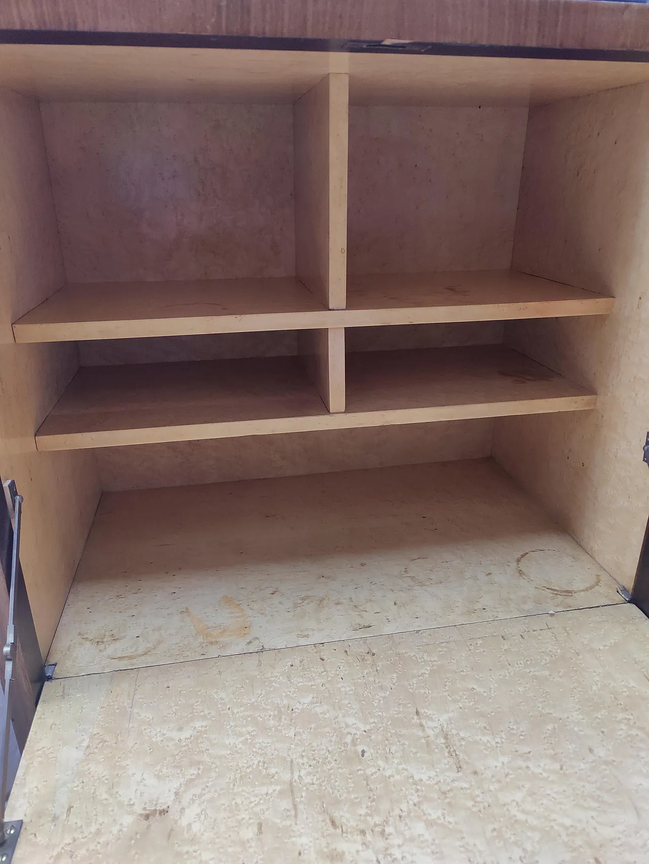 Secrétaire in legno di mogano, metà '900 6