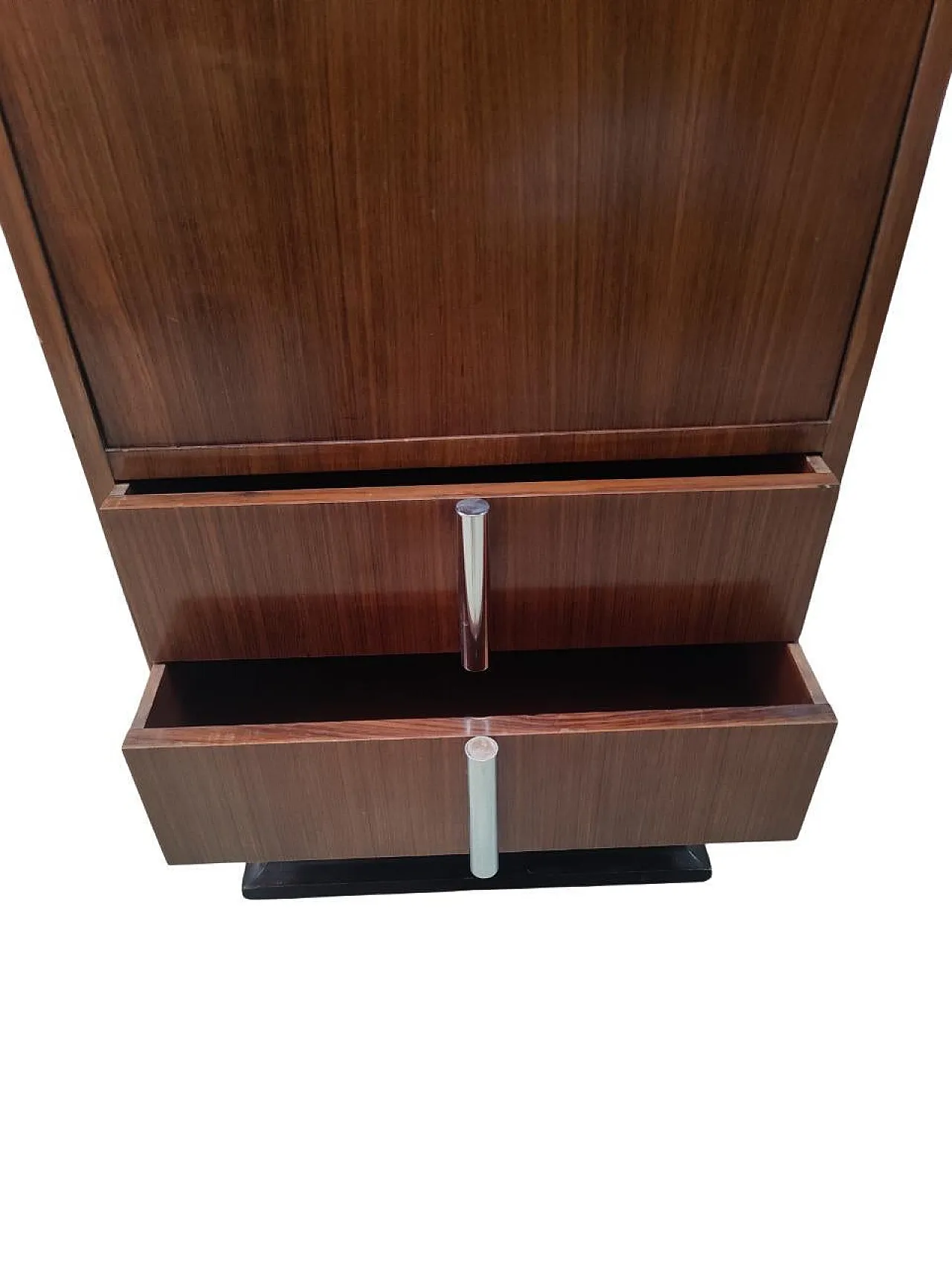 Secrétaire in legno di mogano, metà '900 7