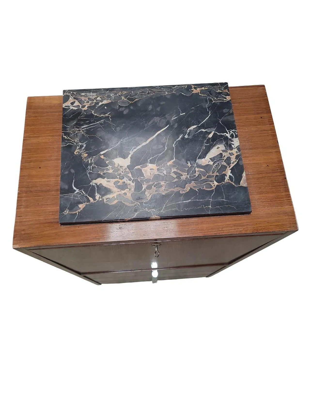 Secrétaire in legno di mogano, metà '900 10