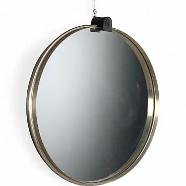 Specchio in vetro specchiato e alluminio anodizzato, '900