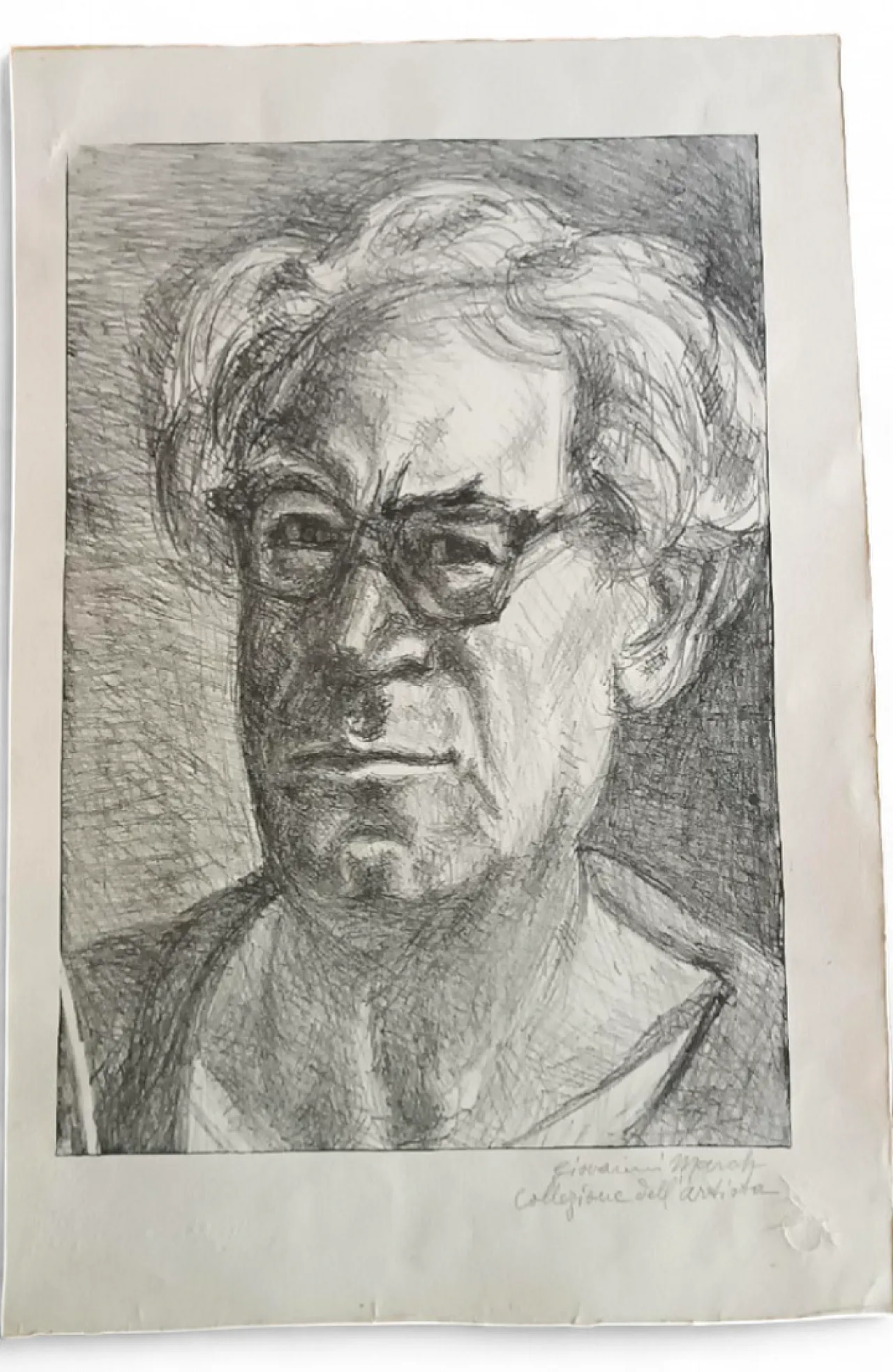 Portrait of Erich Fromm by Giovanni March, 20th century 9