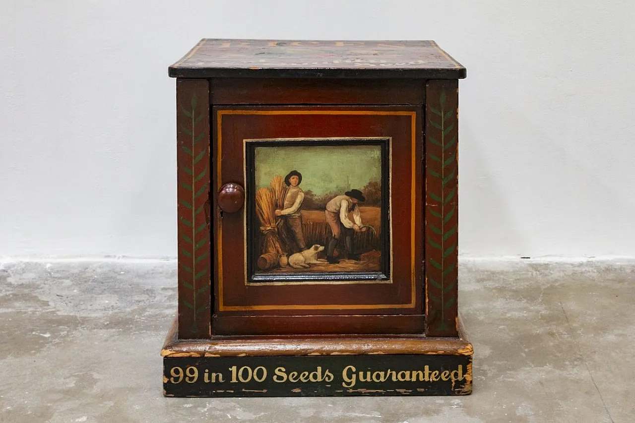 Mobiletto inglese decorato Rices Best Quality Seed, '900 1