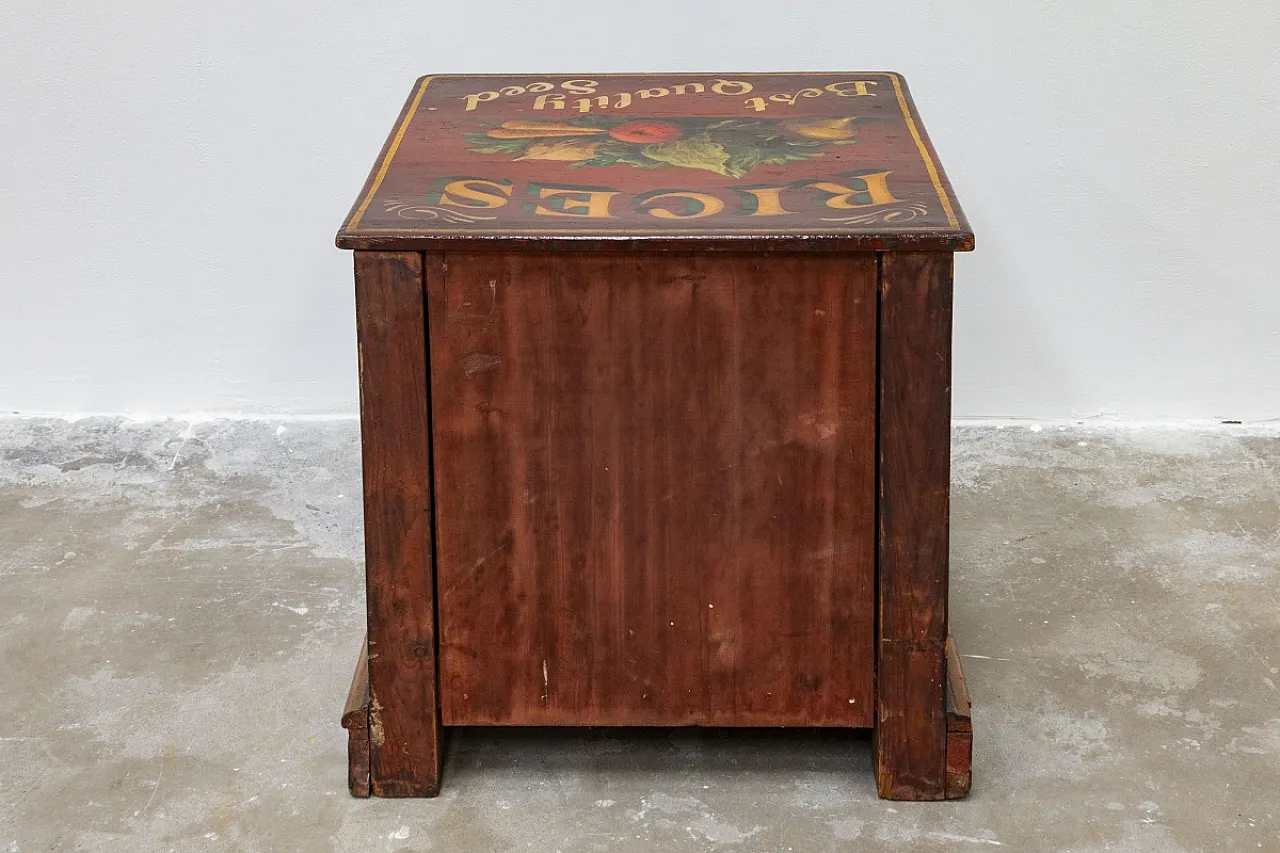 Mobiletto inglese decorato Rices Best Quality Seed, '900 3