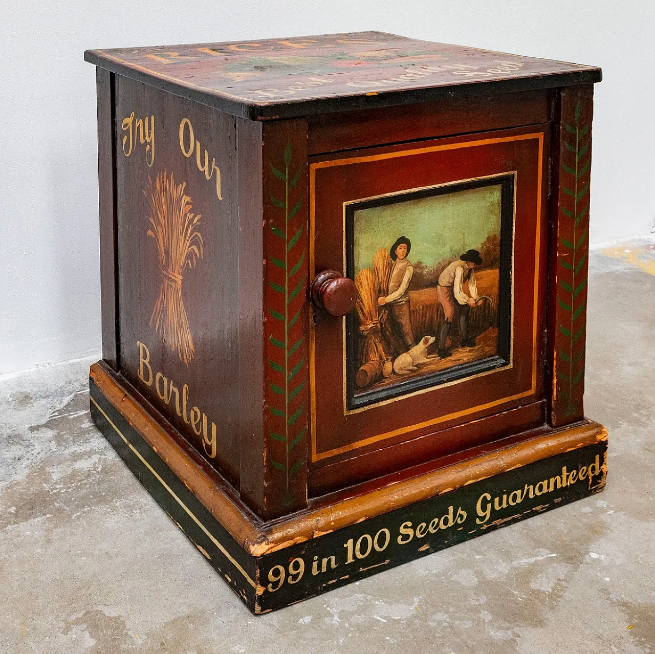 Mobiletto inglese decorato Rices Best Quality Seed, '900 7