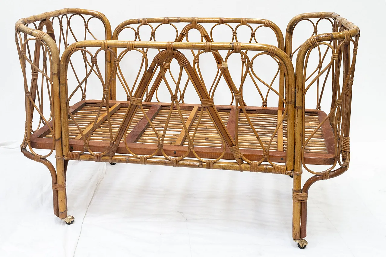 Lettino in bambù, '900 1