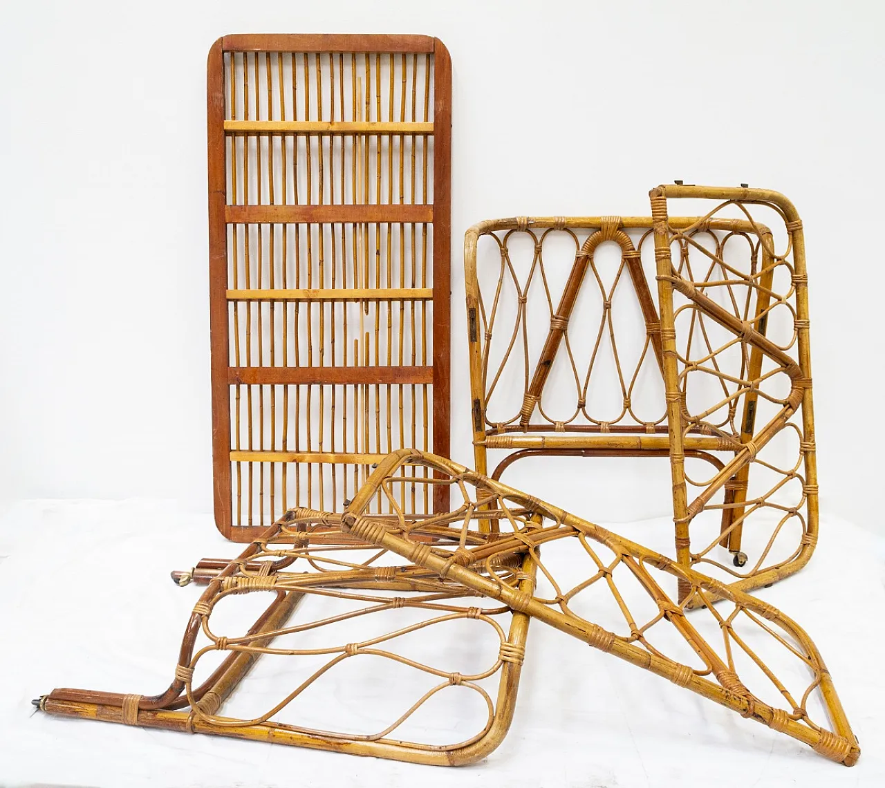 Lettino in bambù, '900 3