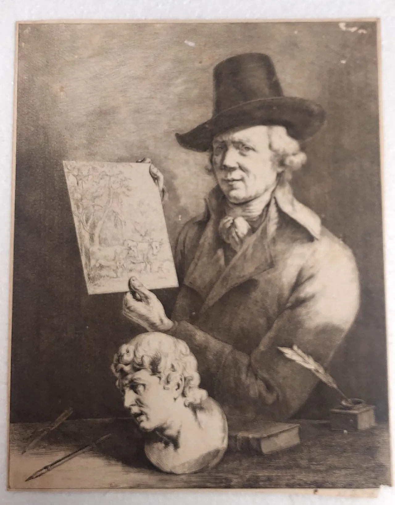 Self-portrait of Jean Jacques de Boisseau, 18th century 1