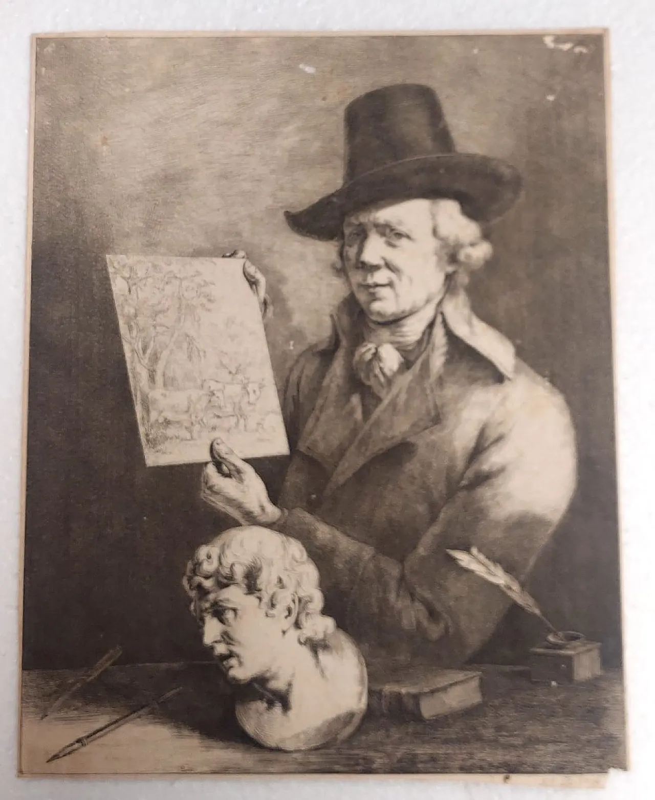 Self-portrait of Jean Jacques de Boisseau, 18th century 2