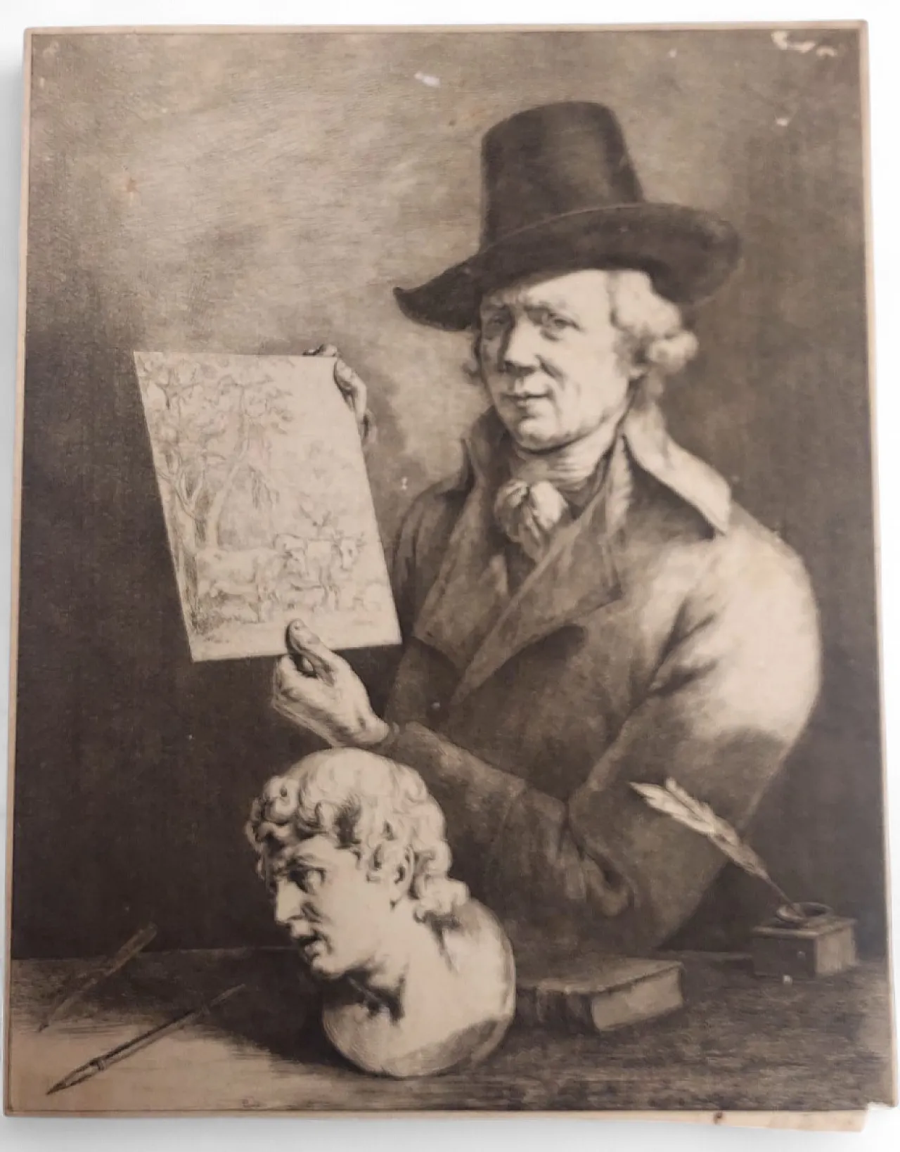 Self-portrait of Jean Jacques de Boisseau, 18th century 7