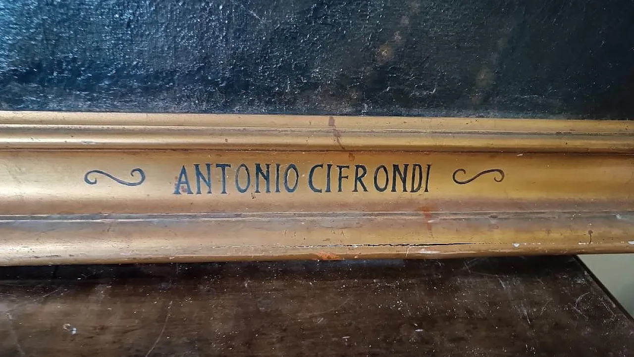 Saint Francis of Paola by Antonio Cifrondi, oil on canvas,18th century 9