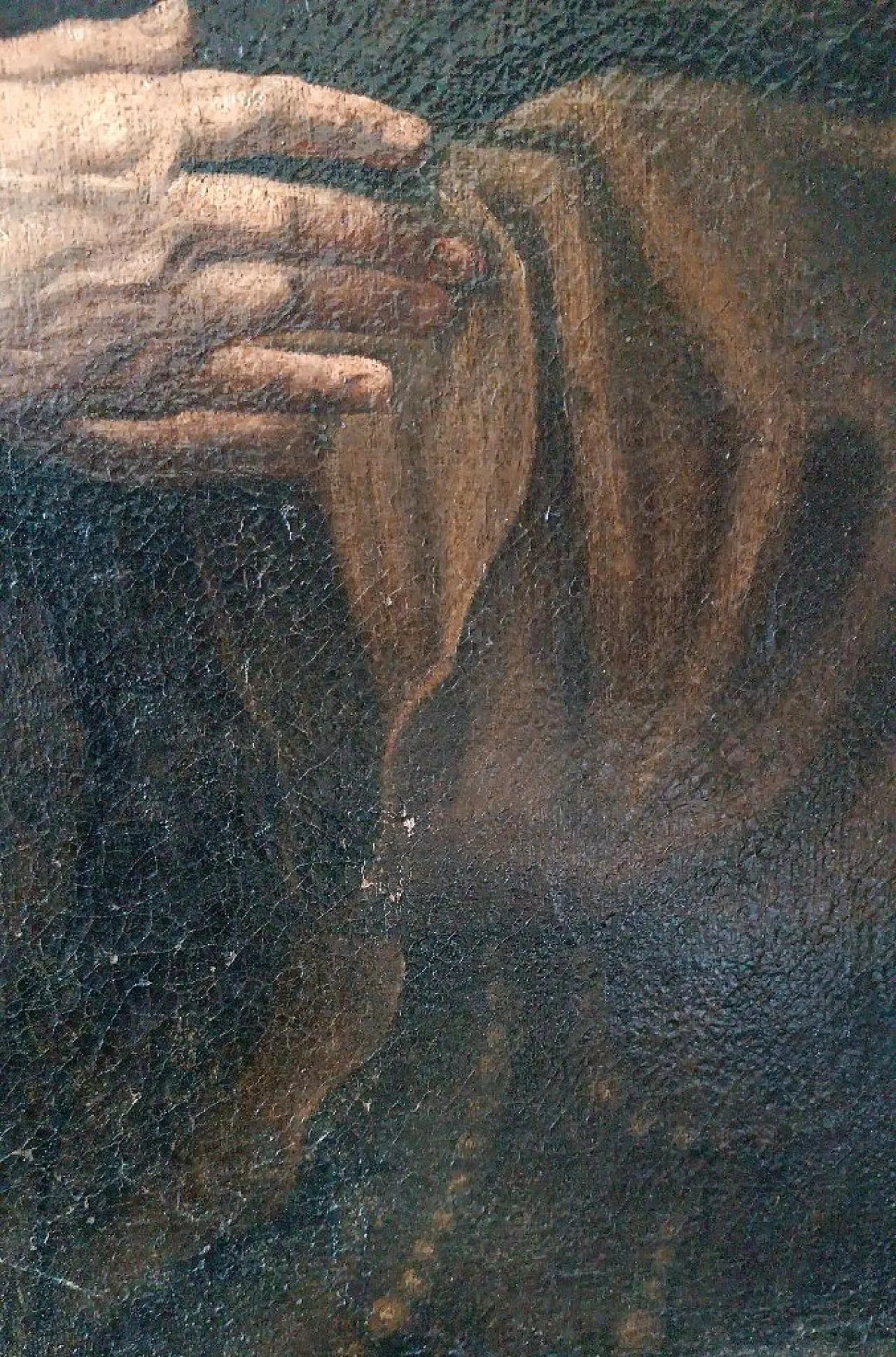 Saint Francis of Paola by Antonio Cifrondi, oil on canvas,18th century 10