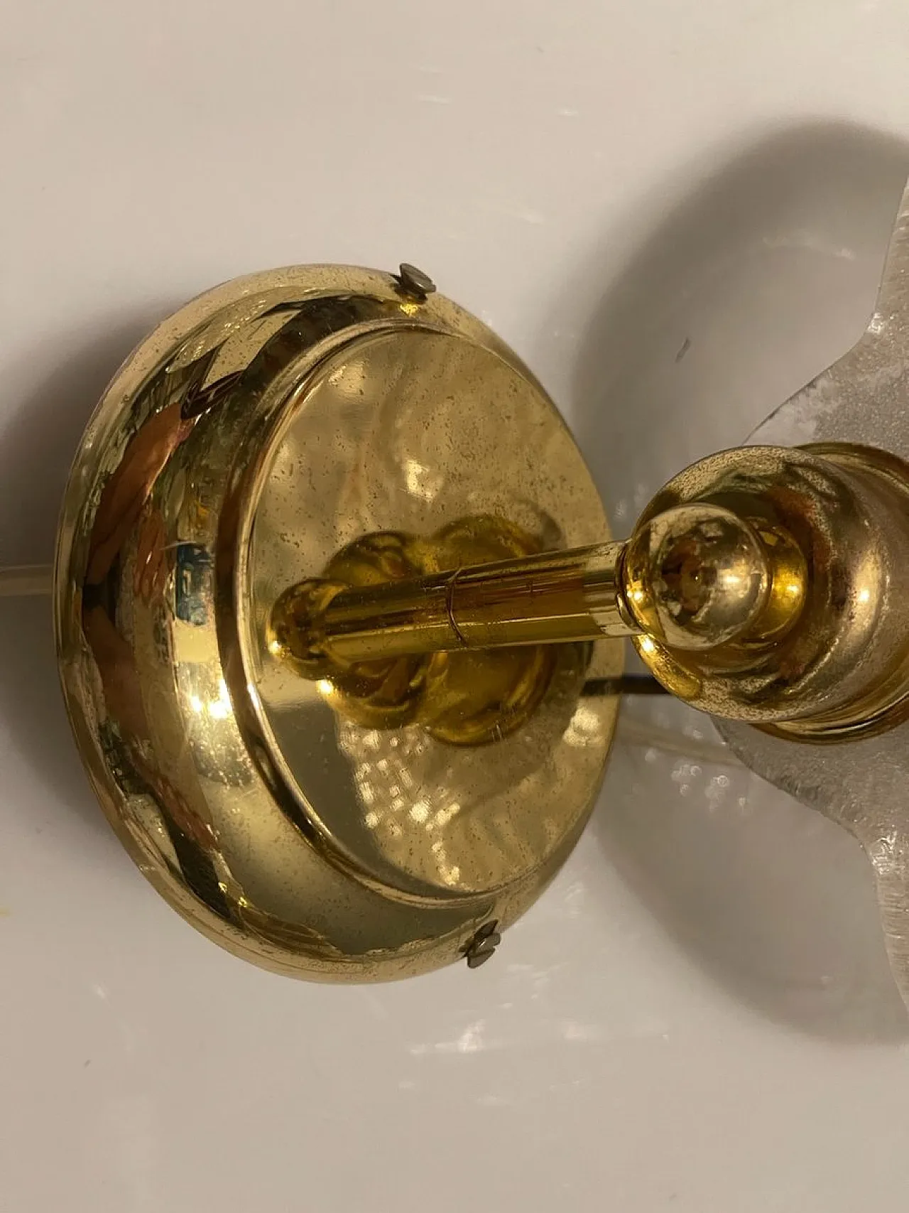 Pair of Murano glass wall lights, 1970s 6