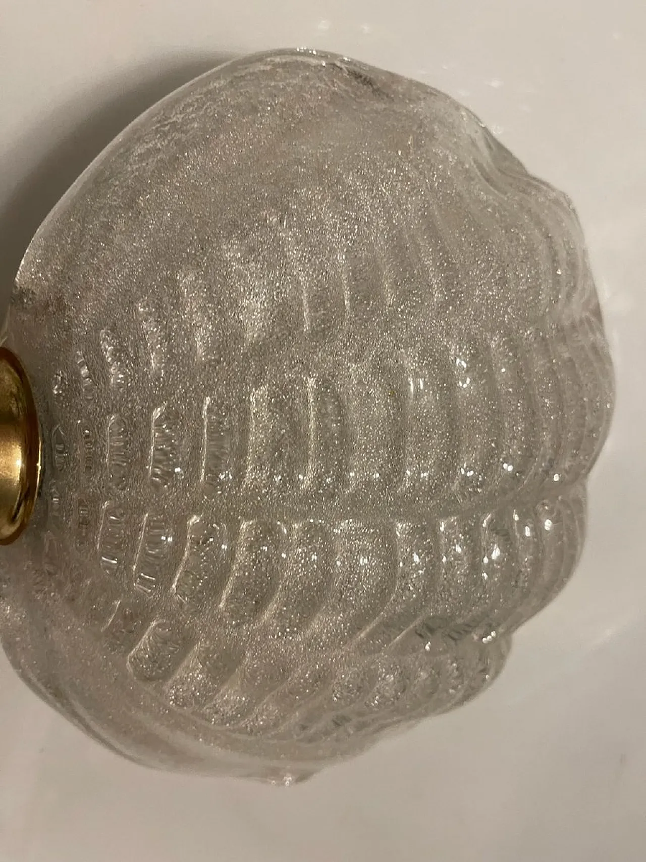 Pair of Murano glass wall lights, 1970s 8