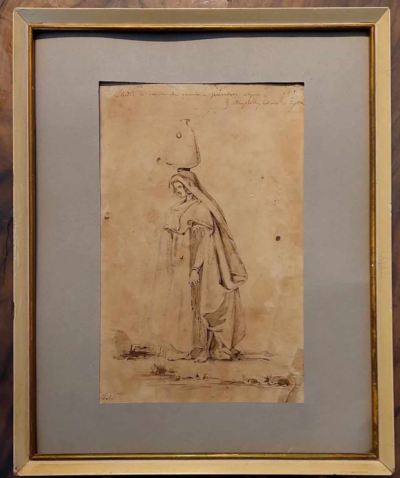 Studio di donne egiziane di Giuseppe Angelelli, '800 1