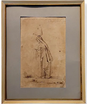 Study of Egyptian Women by Giuseppe Angelelli, 19th century