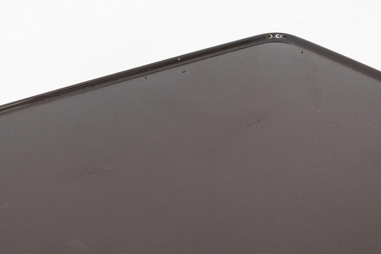 Tavolino con ruote Kastilia in plastica e legno, anni '70 5