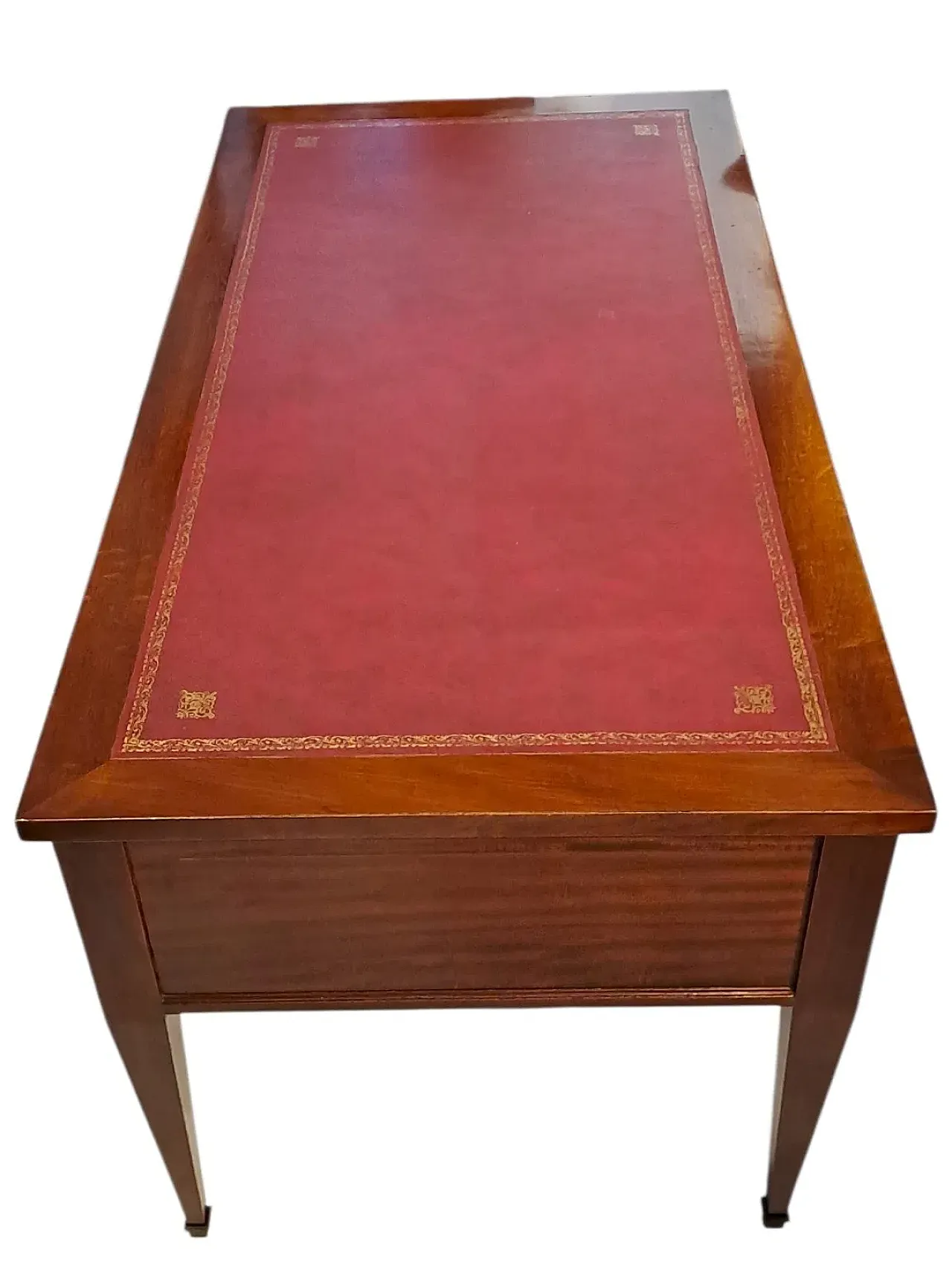 Mahogany wood and mahogany feather desk, 19th century 4