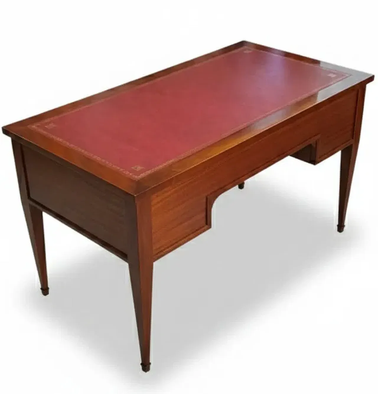 Mahogany wood and mahogany feather desk, 19th century 8