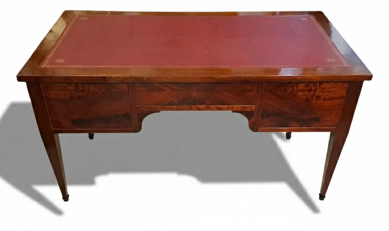 Mahogany wood and mahogany feather desk, 19th century 9