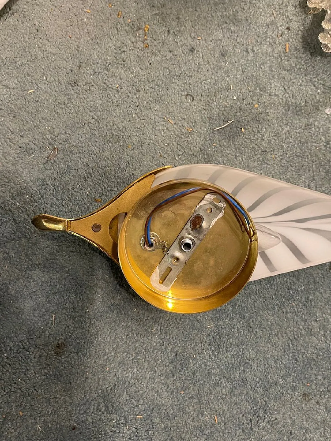 Pair of Murano glass sconces by Venini, 1970s 5