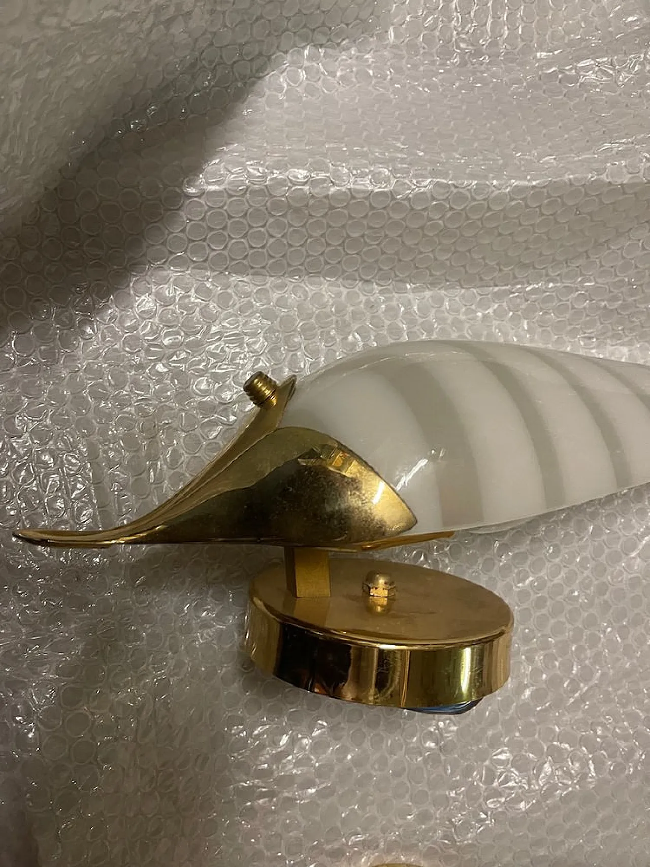 Pair of Murano glass sconces by Venini, 1970s 8