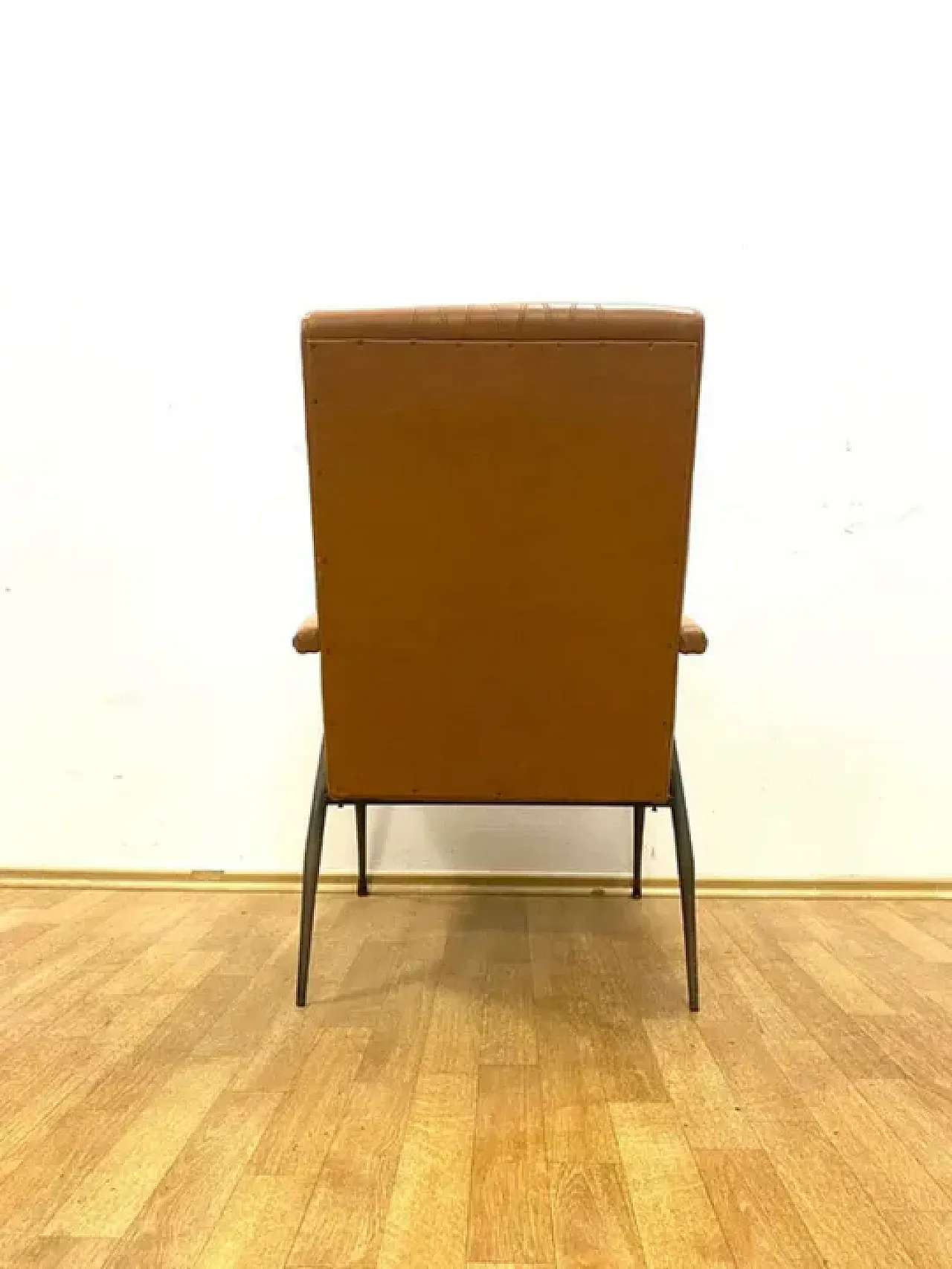 Poltrona regolabile retrò, anni '60 5