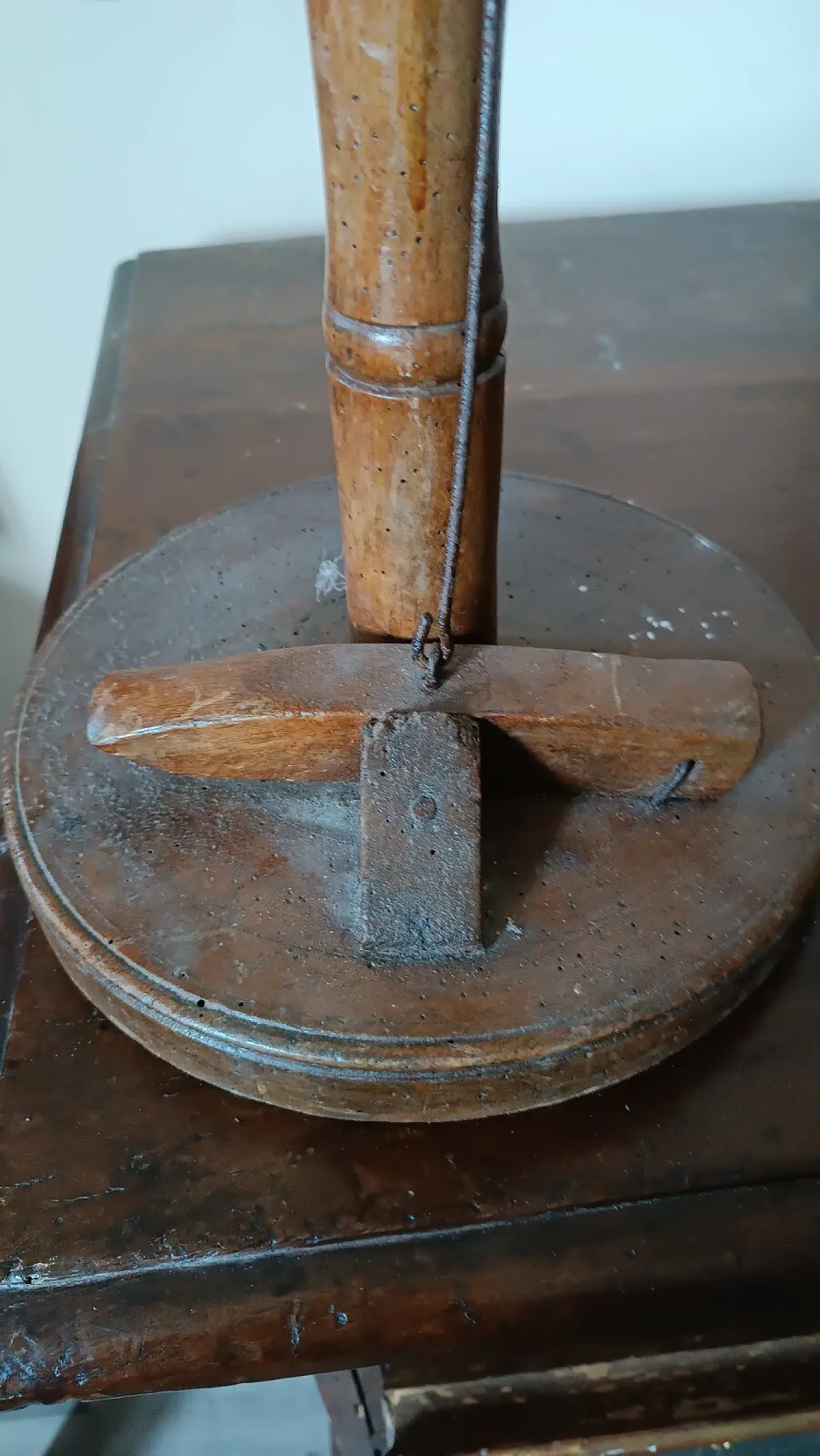 Walnut and iron glove manufacturing tool, 19th century 6