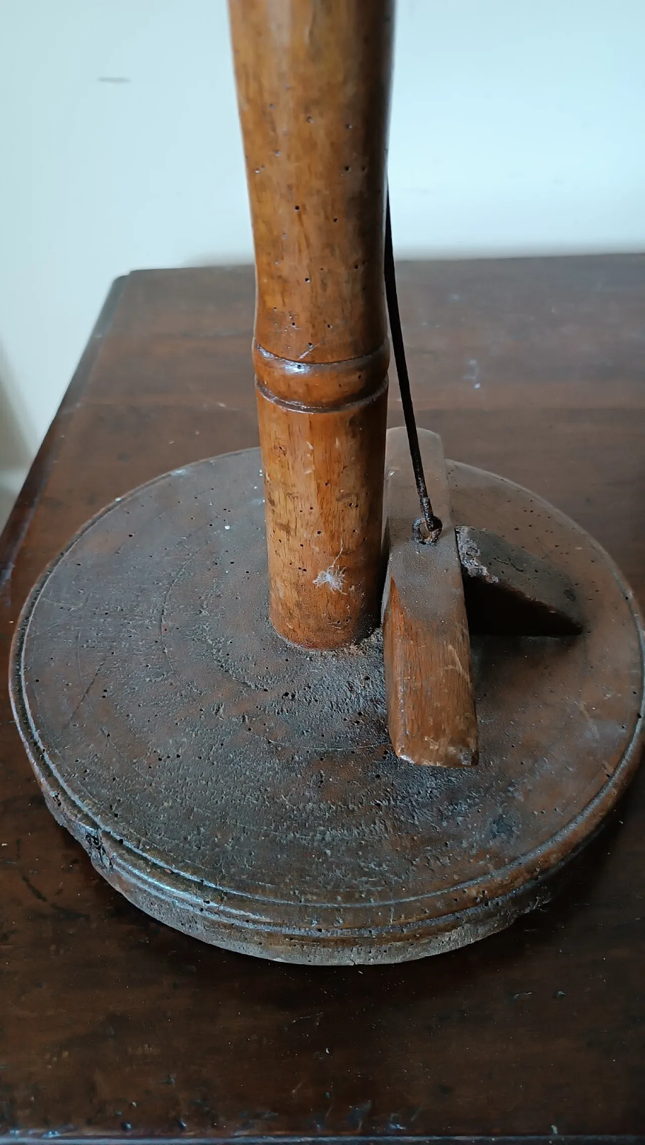 Walnut and iron glove manufacturing tool, 19th century 8