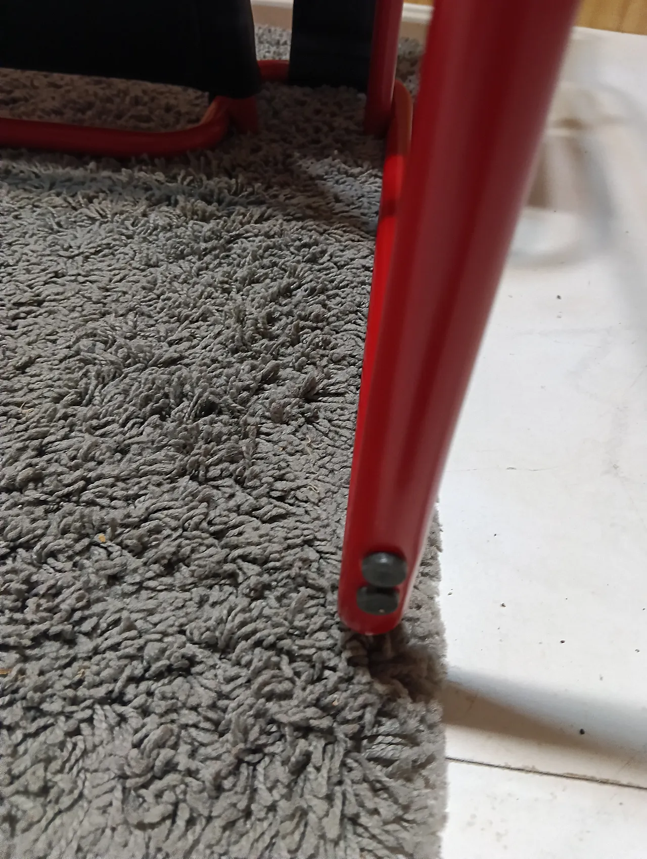 Wassily B3 armchair by Knoll in black leather in structure, 2000s 85