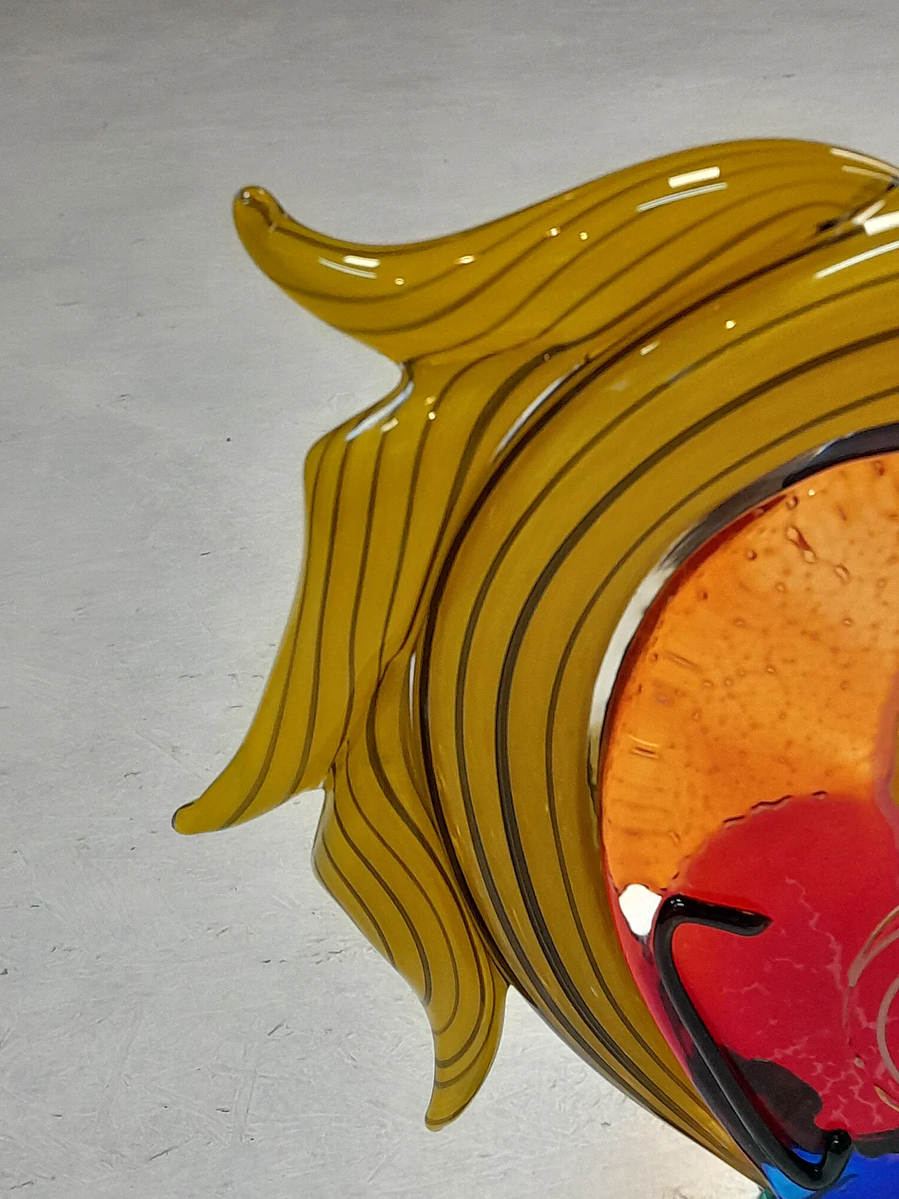 Murano glass sculpture by Badioli in homage to Picasso, 20th century 2