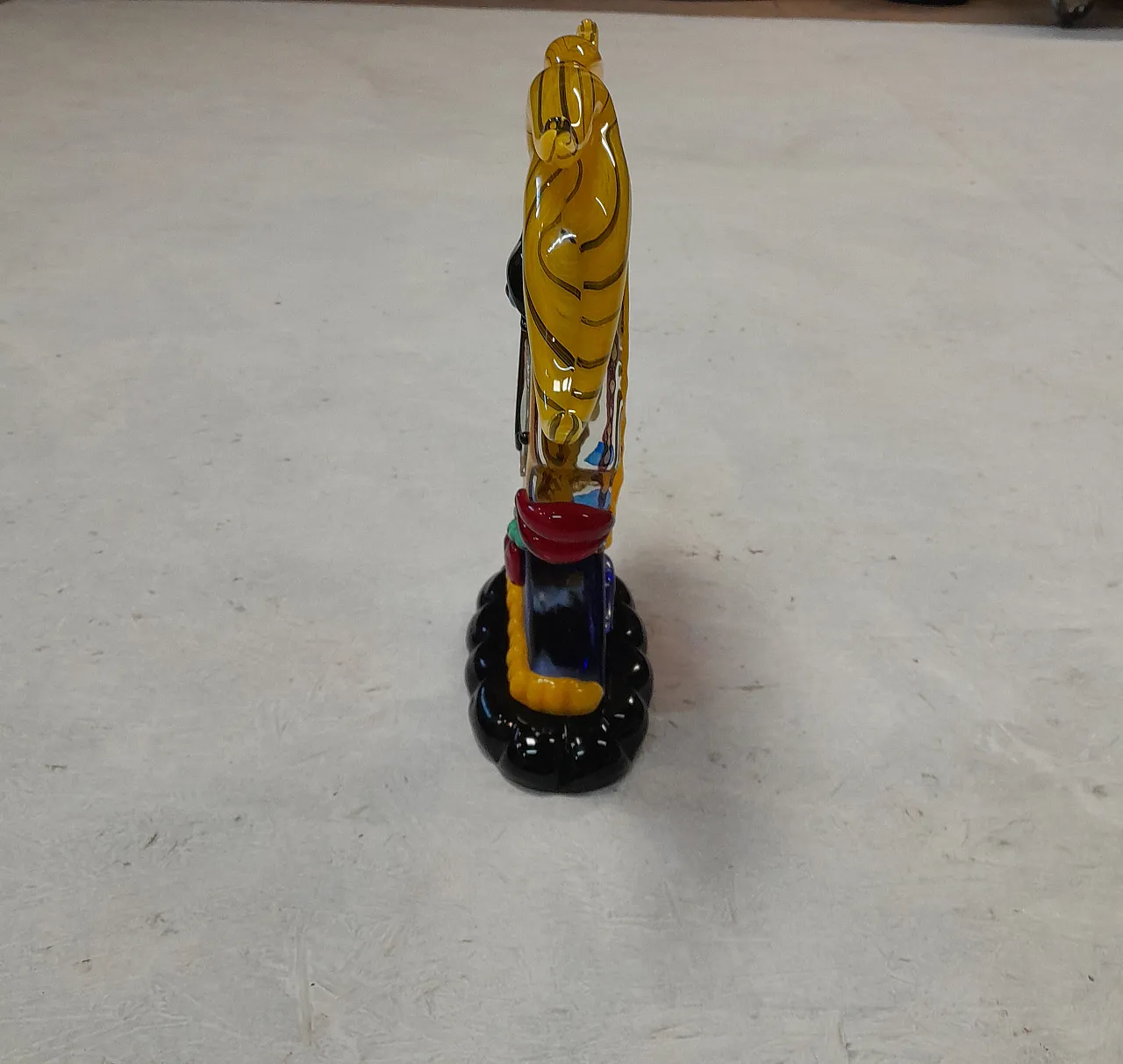 Murano glass sculpture by Badioli in homage to Picasso, 20th century 19