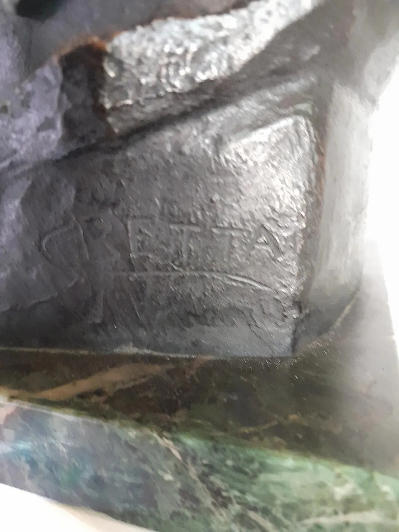 Newborn bronze sculpture by Corrado Betta, 1870-1935 7