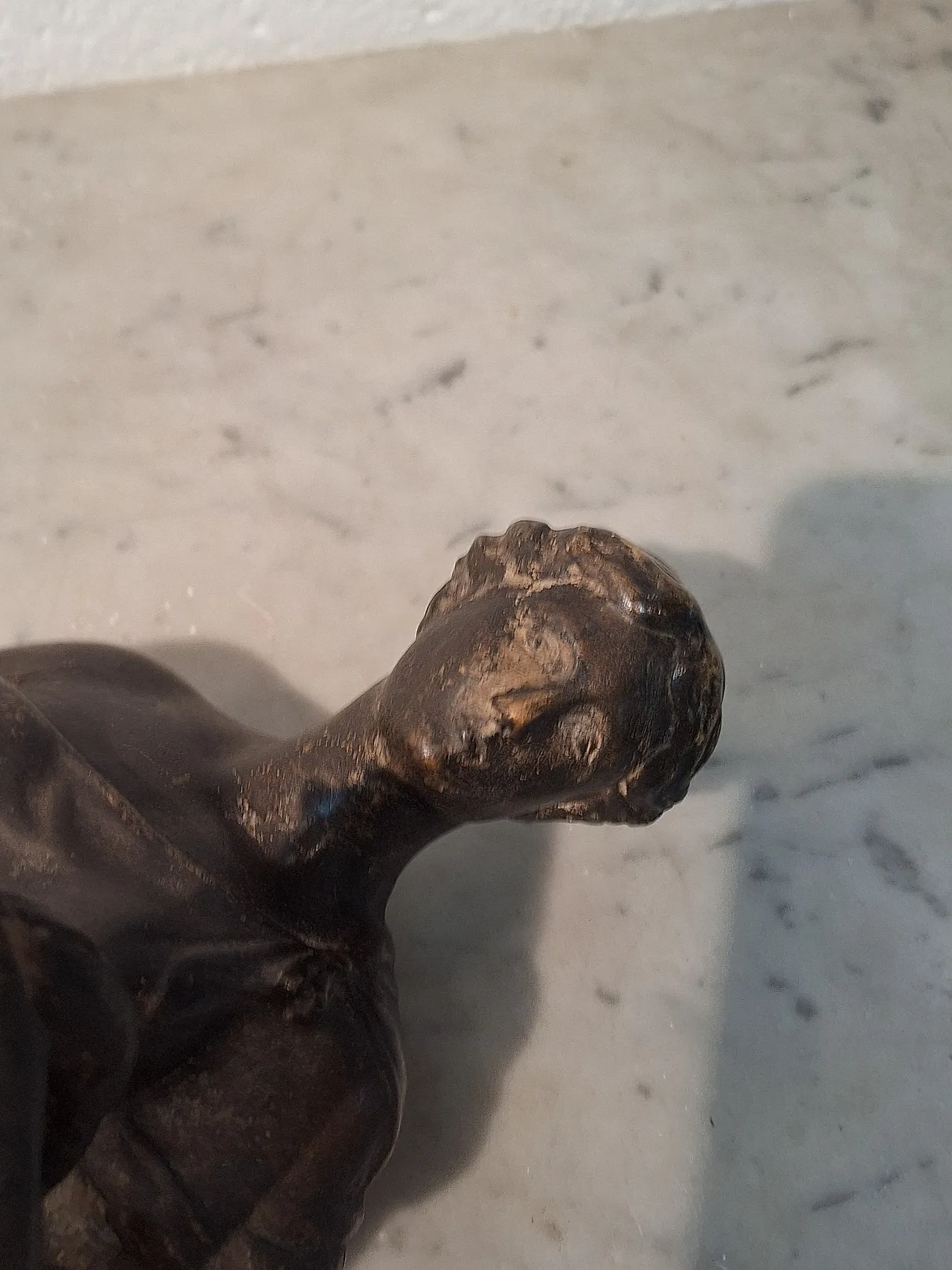 Venus statue in faux bronze patinated terracotta, 20th century 10