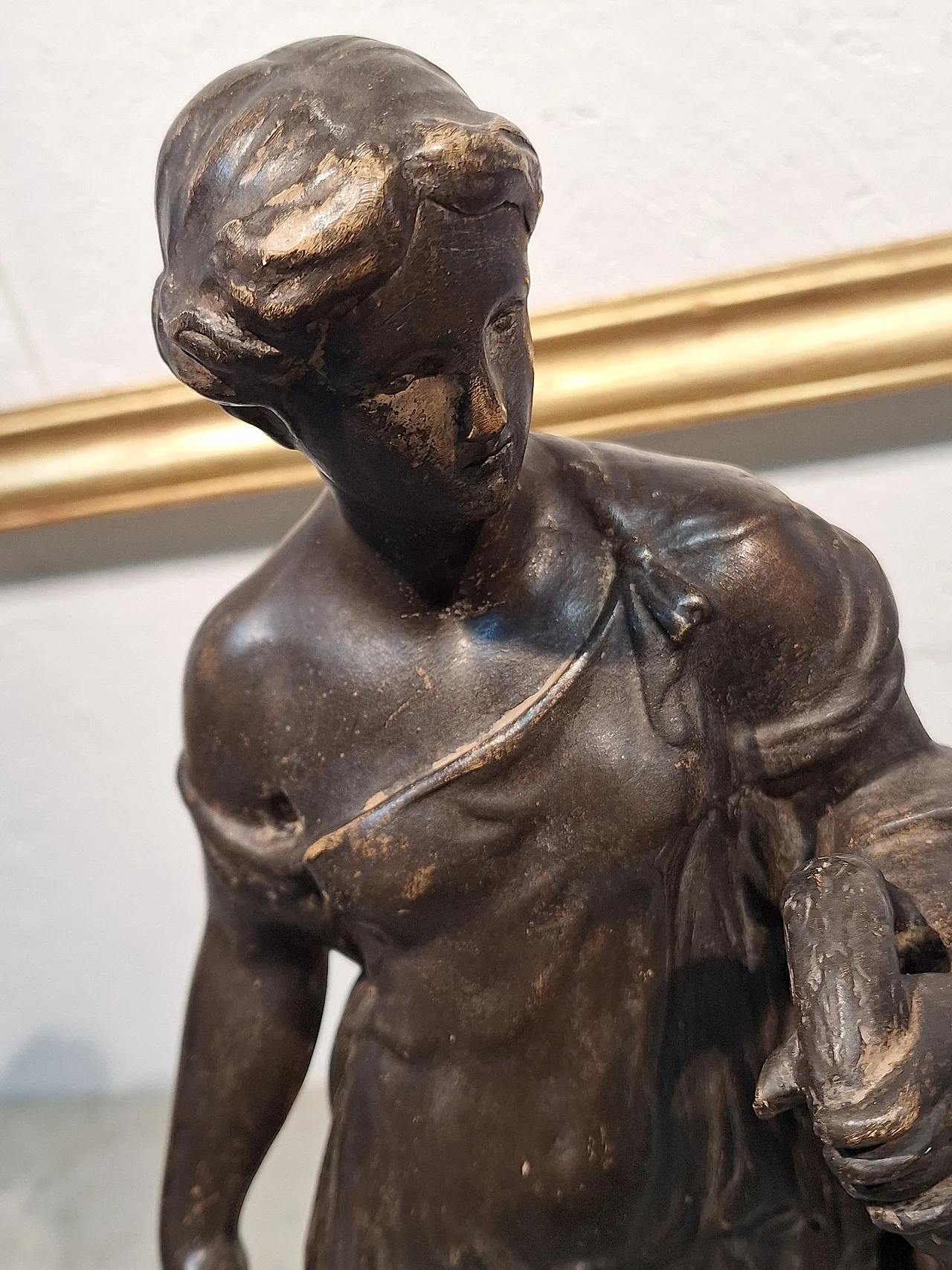 Venus statue in faux bronze patinated terracotta, 20th century 35