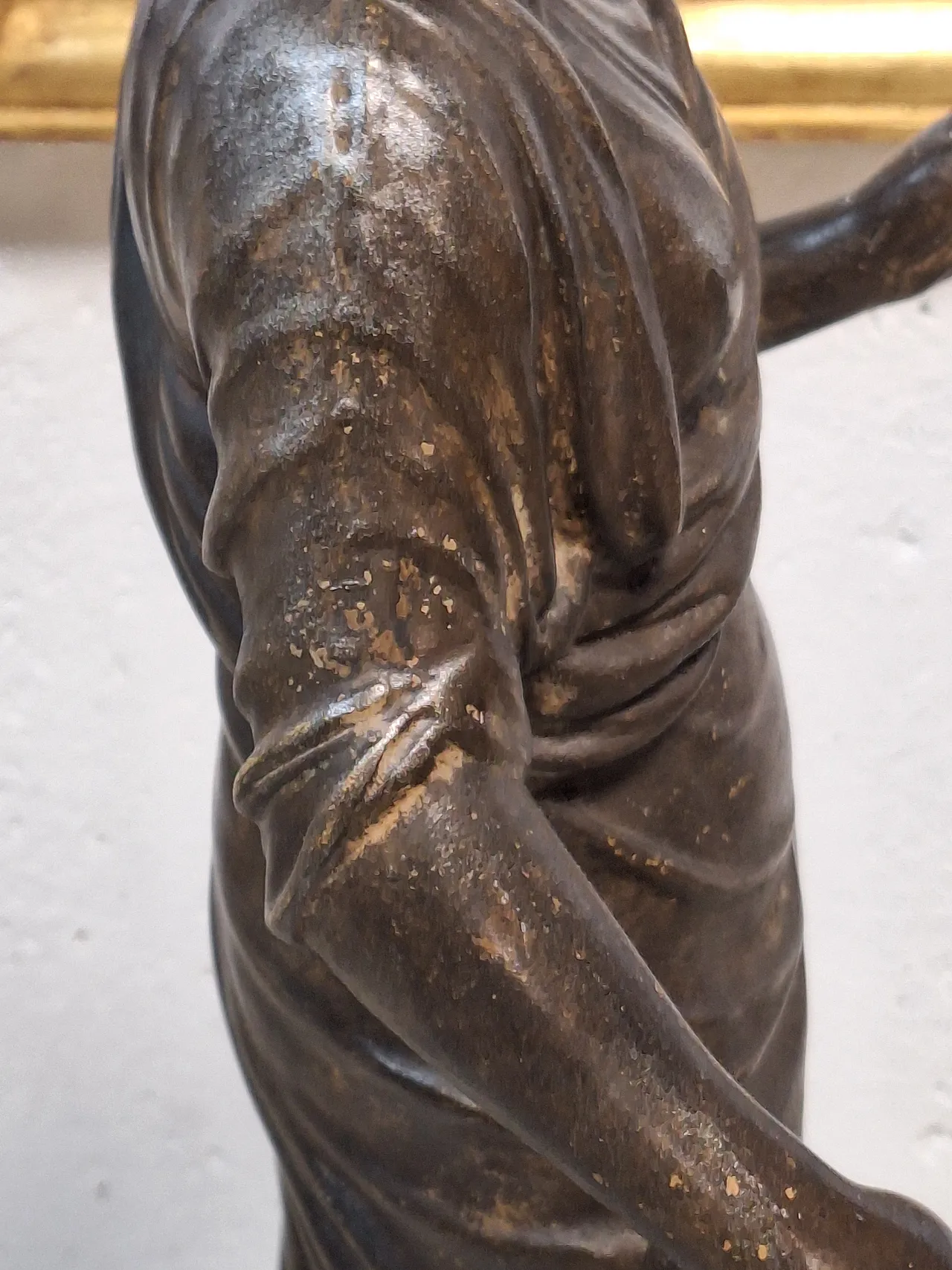 Statue depicting a dressed female figure, 20th century 1