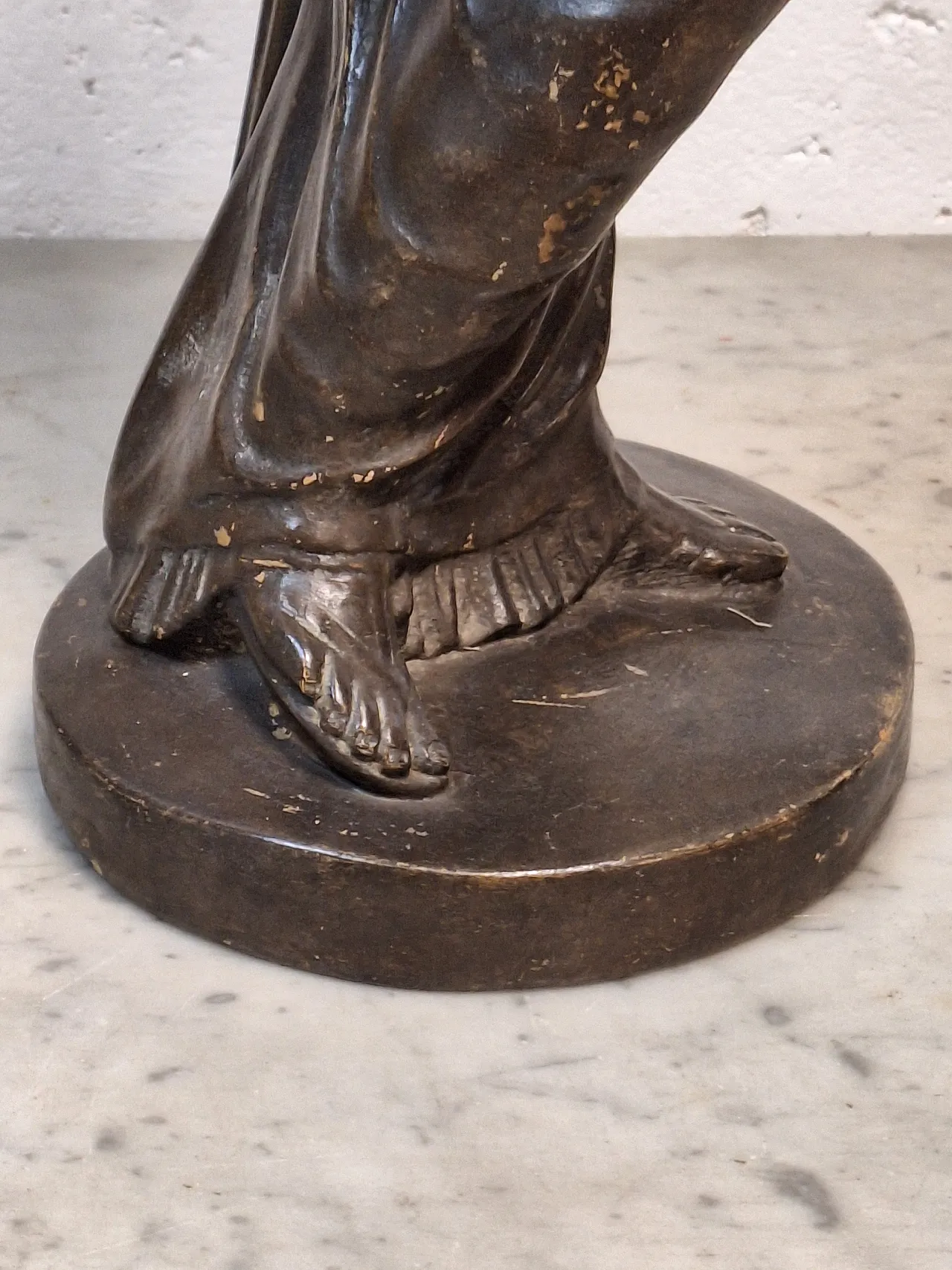 Statue depicting a dressed female figure, 20th century 2