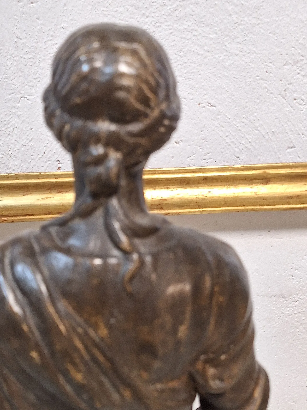 Statue depicting a dressed female figure, 20th century 4