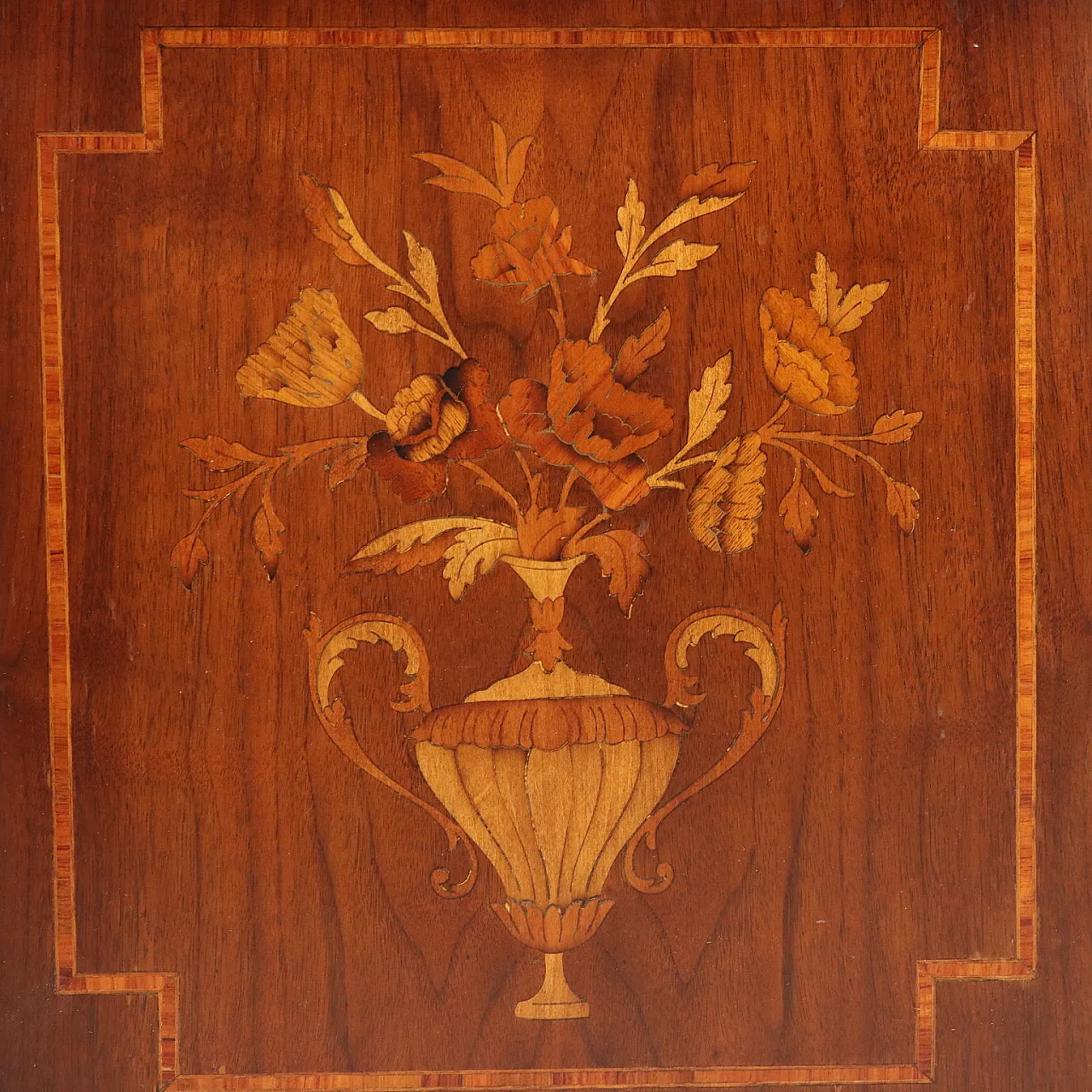 Grandfather clock Queen Anne style in walnut, 20th century 9