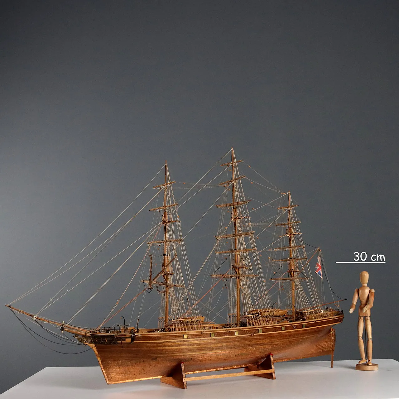 Vaso in legno costruito a mano, '900 2