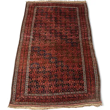 Tappeto Baluchi, lana, fatto a mano, maglia fine, '900