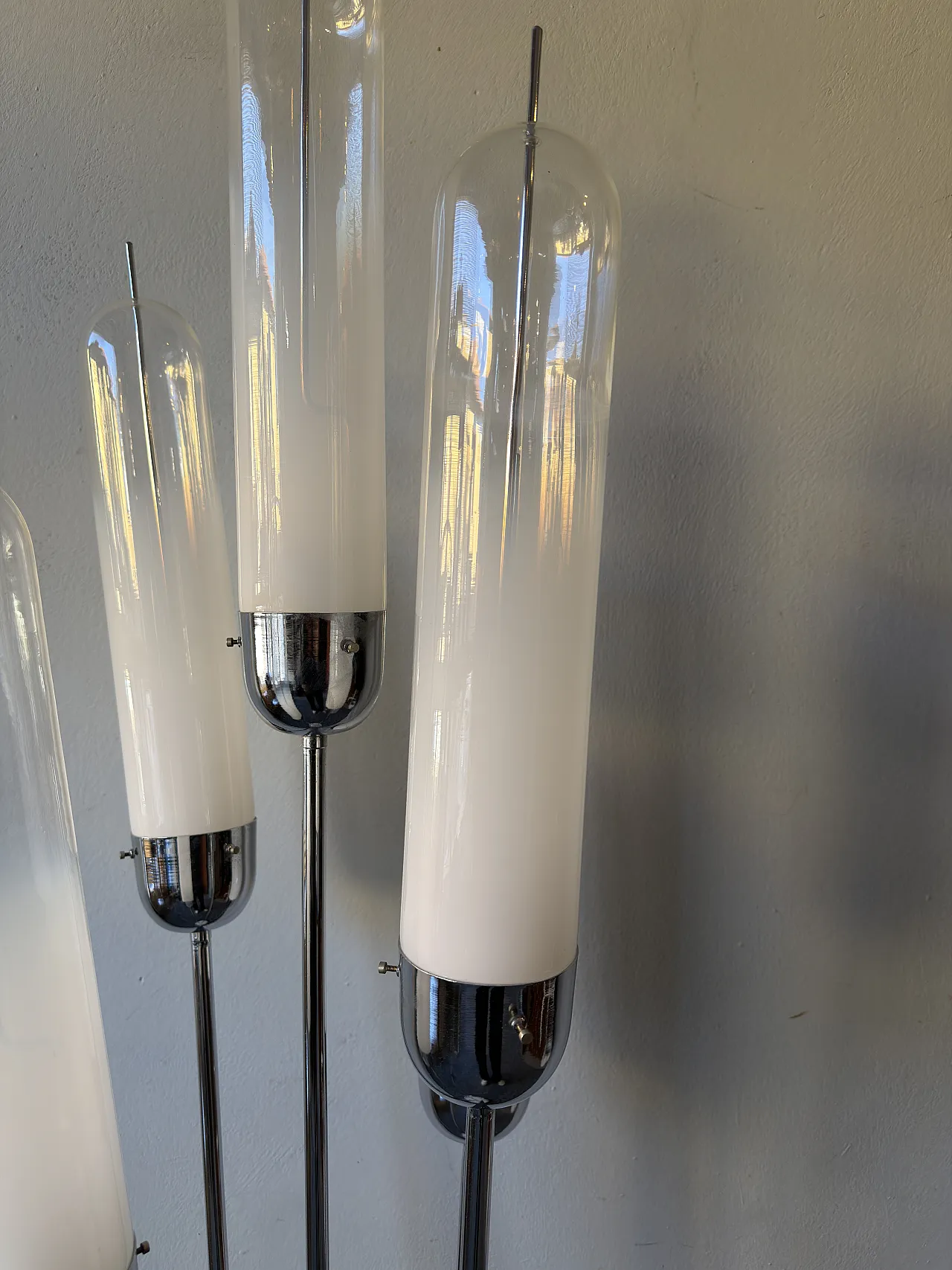 Lampada da terra in vetro di Murano di Carlo Nason per Mazzega, '70 8