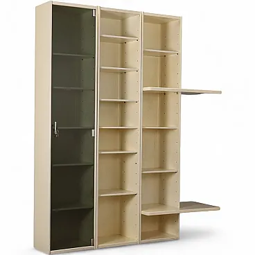 Vetrina con anta battente con impiallacciatura laccata, '900